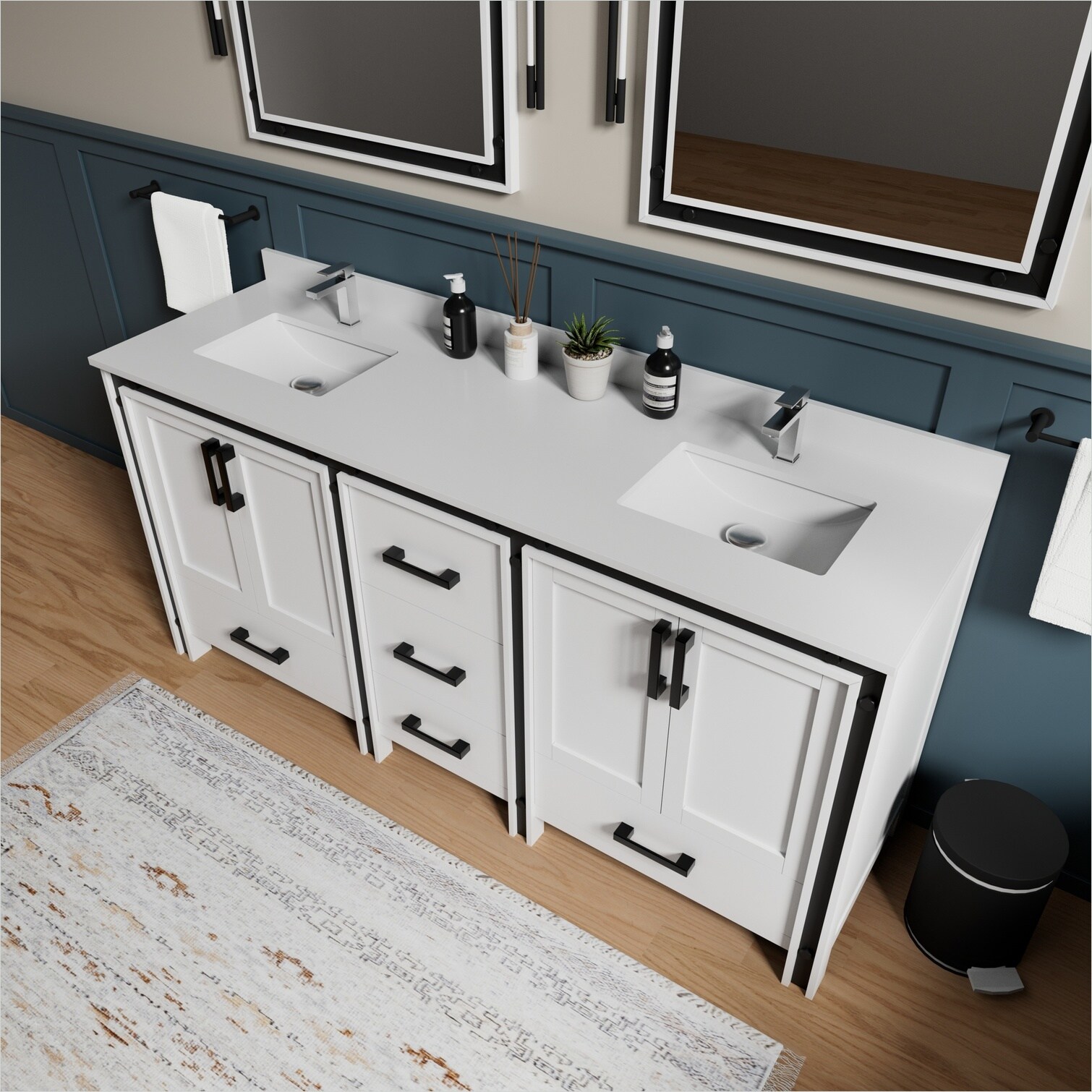 SunJet I86AQZ3VQVM8 Bath-Vanity-Combo - View #3