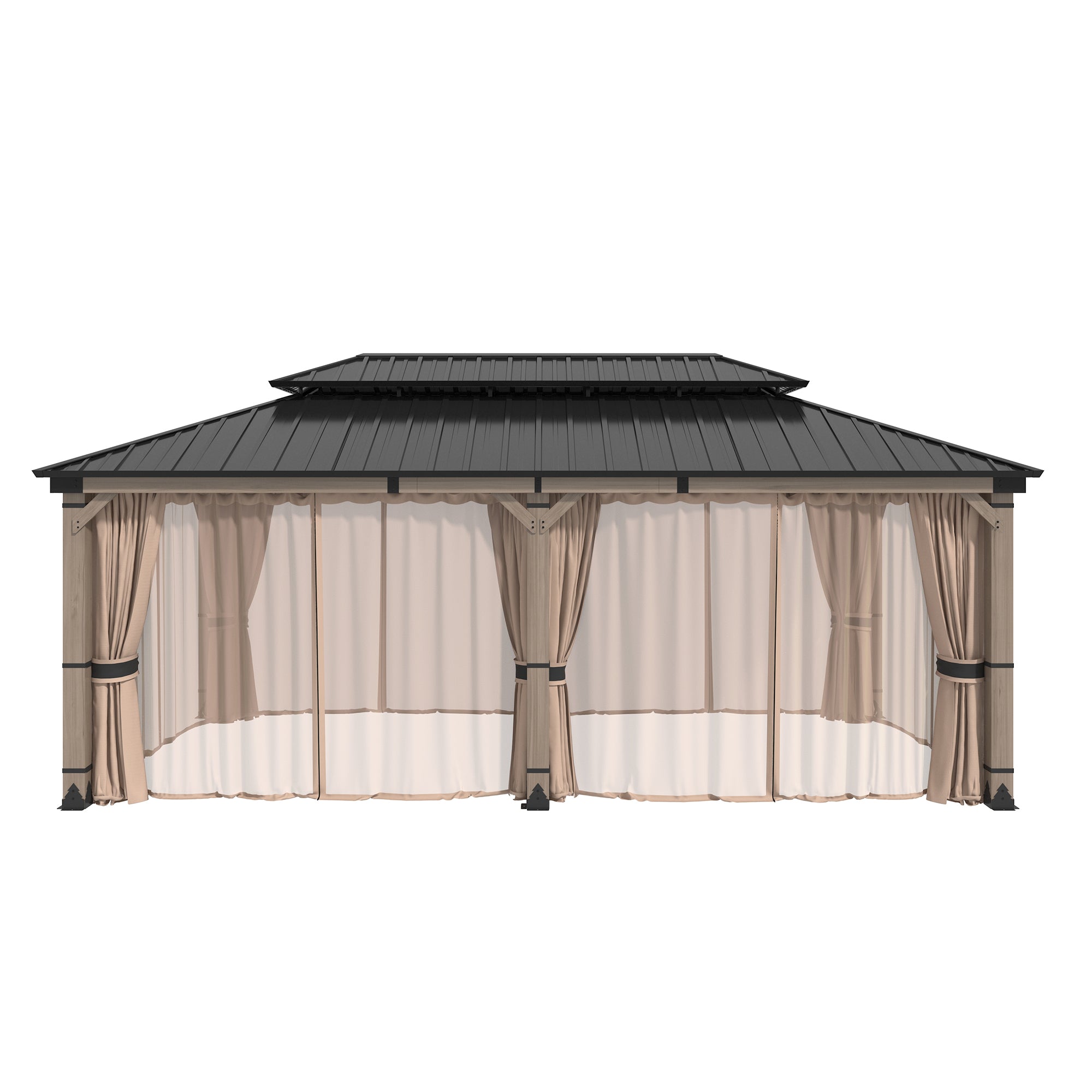 Boyel Living BL-KTSC20SND Wood-Resin-Gazebos - View #4