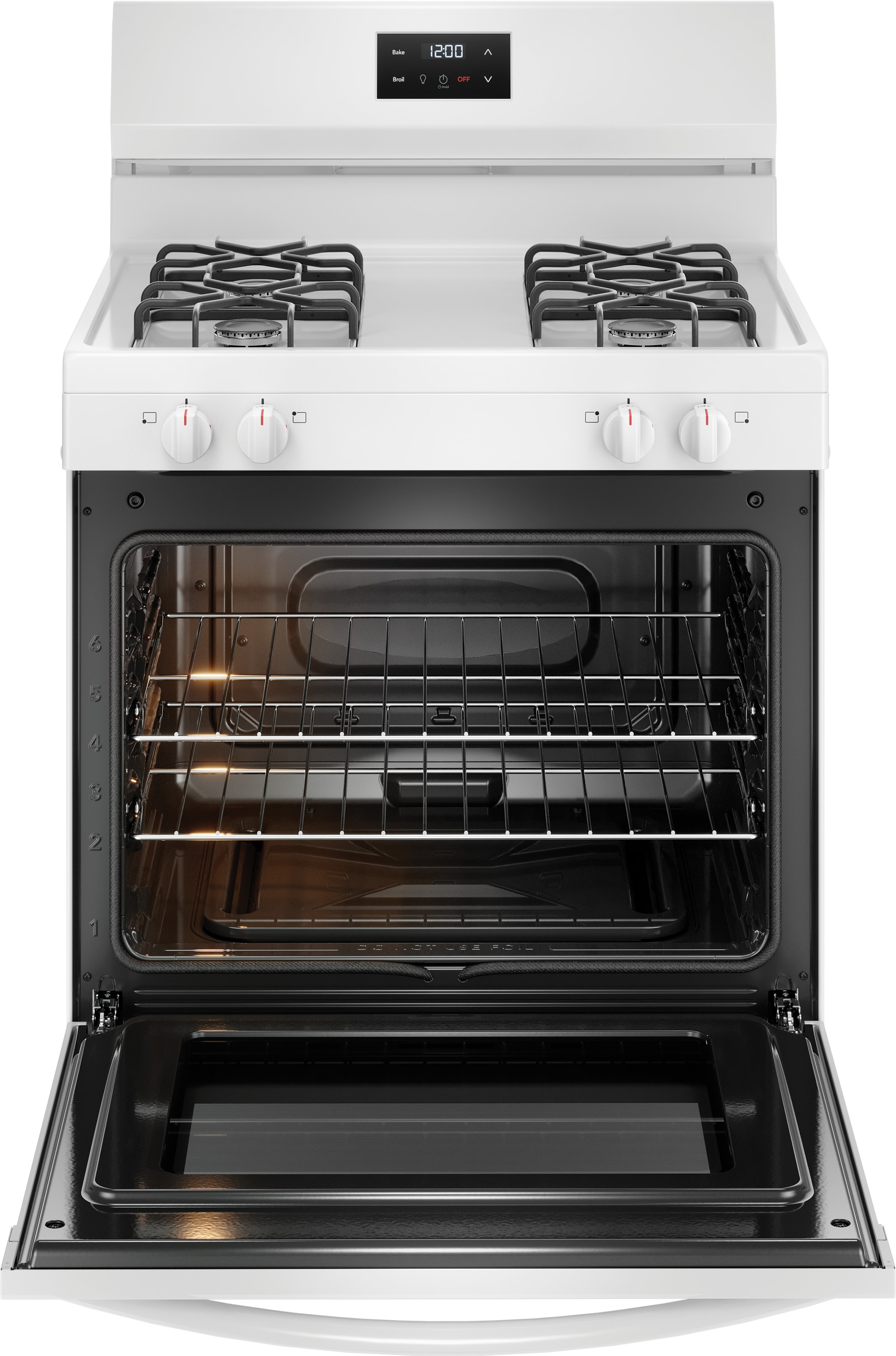 Frigidaire FCRG3051BW Freestanding-Gas-Ranges - View #2