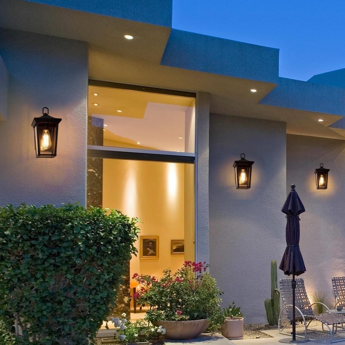 LNC A03278S Outdoor-Wall-Lighting - View #2
