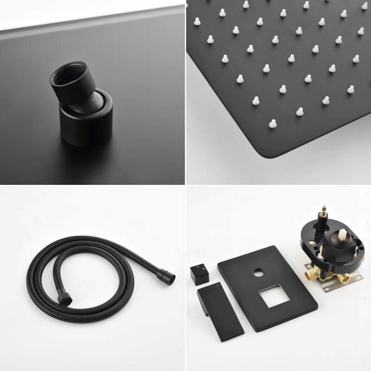 WELLFOR CR-P-12-2W02BN Showerhead-Bar-Panels - View #6