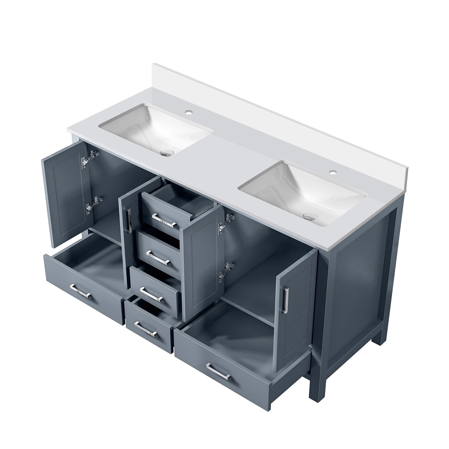 Lexora LJ342260DBWQ000 Bath-Vanity-Combo - View #3