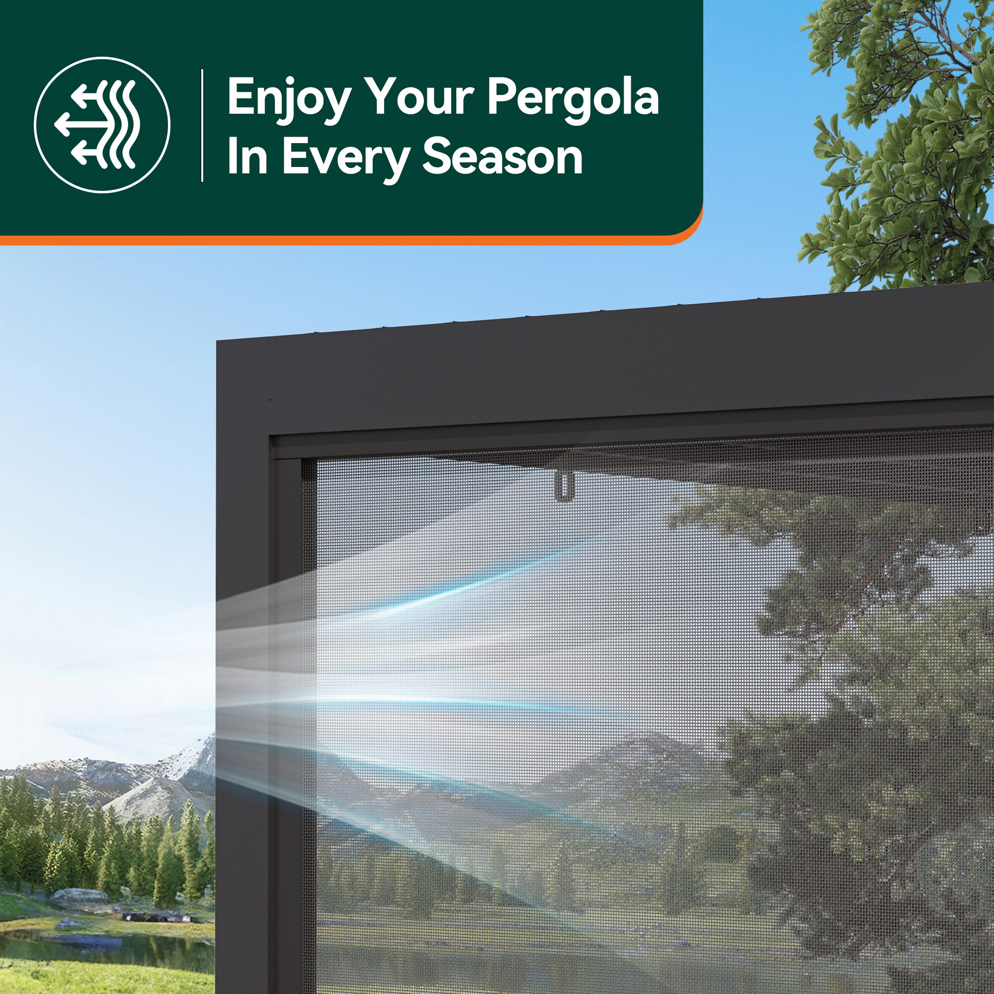 ELEVATE OUTDOORS ELO149-APS10B Pergola-Parts-Accessories - View #5