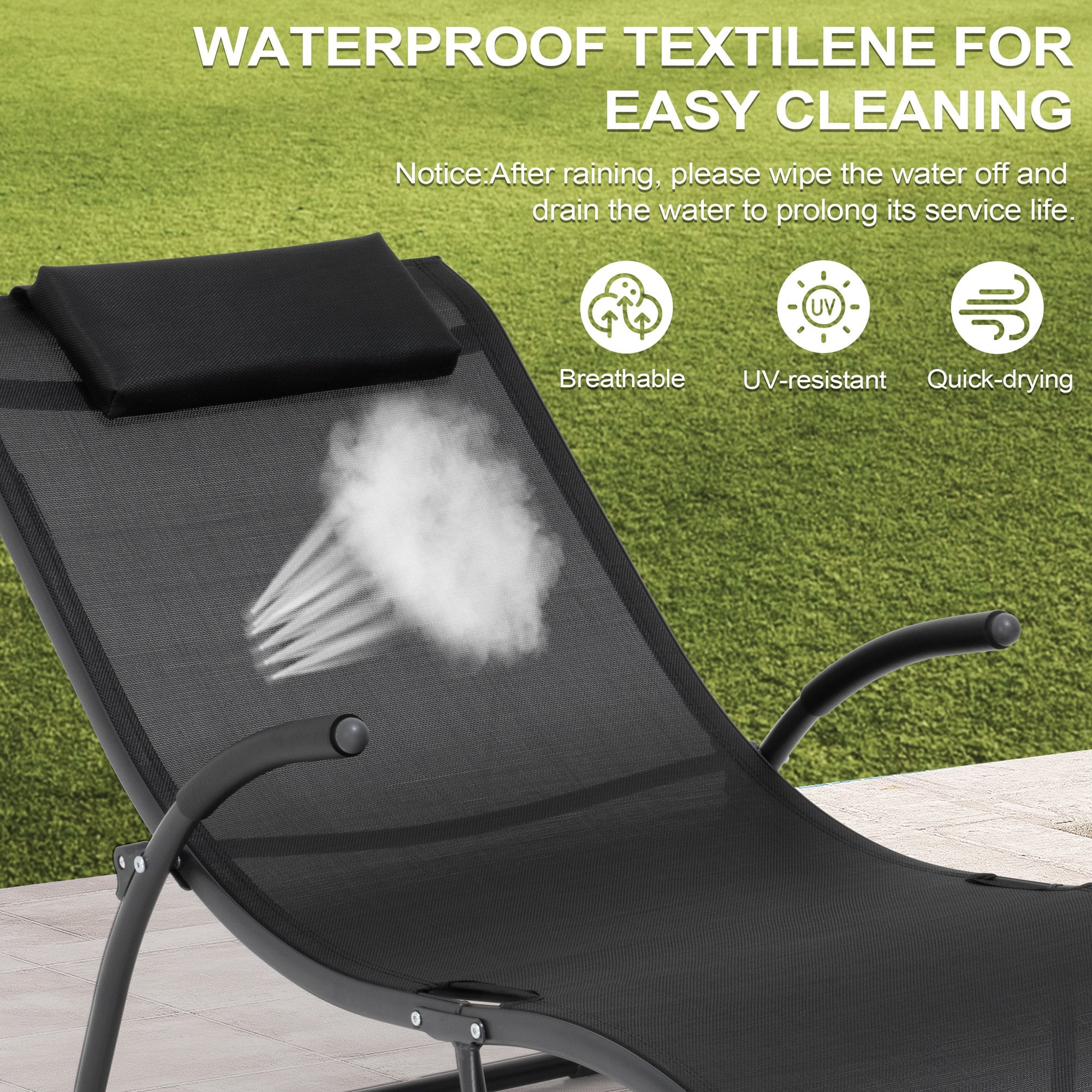 Crestlive Products CL-LG005BLK Patio-Chairs - View #5