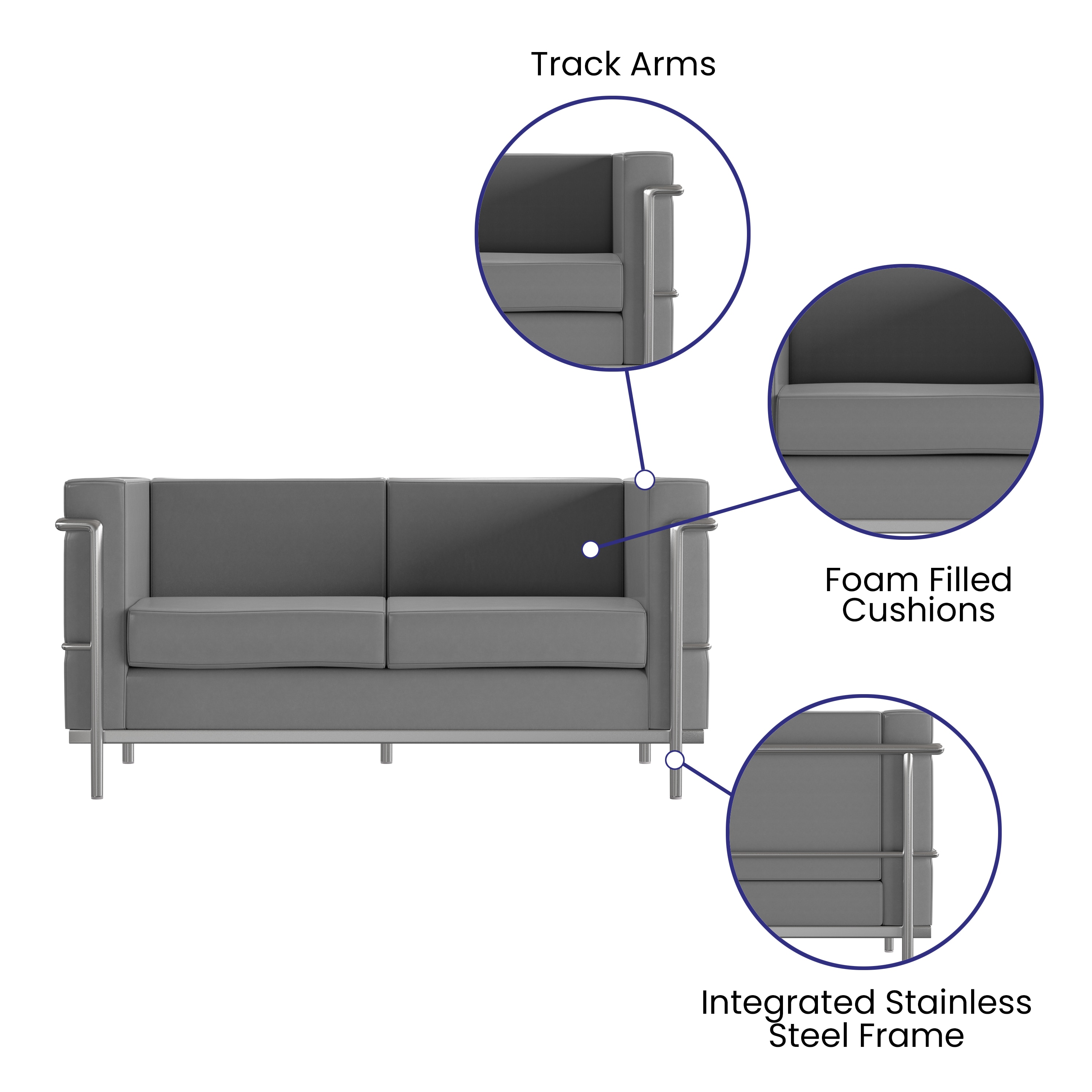 Flash Furniture 889142623663 Living-Room-Sets - View #6