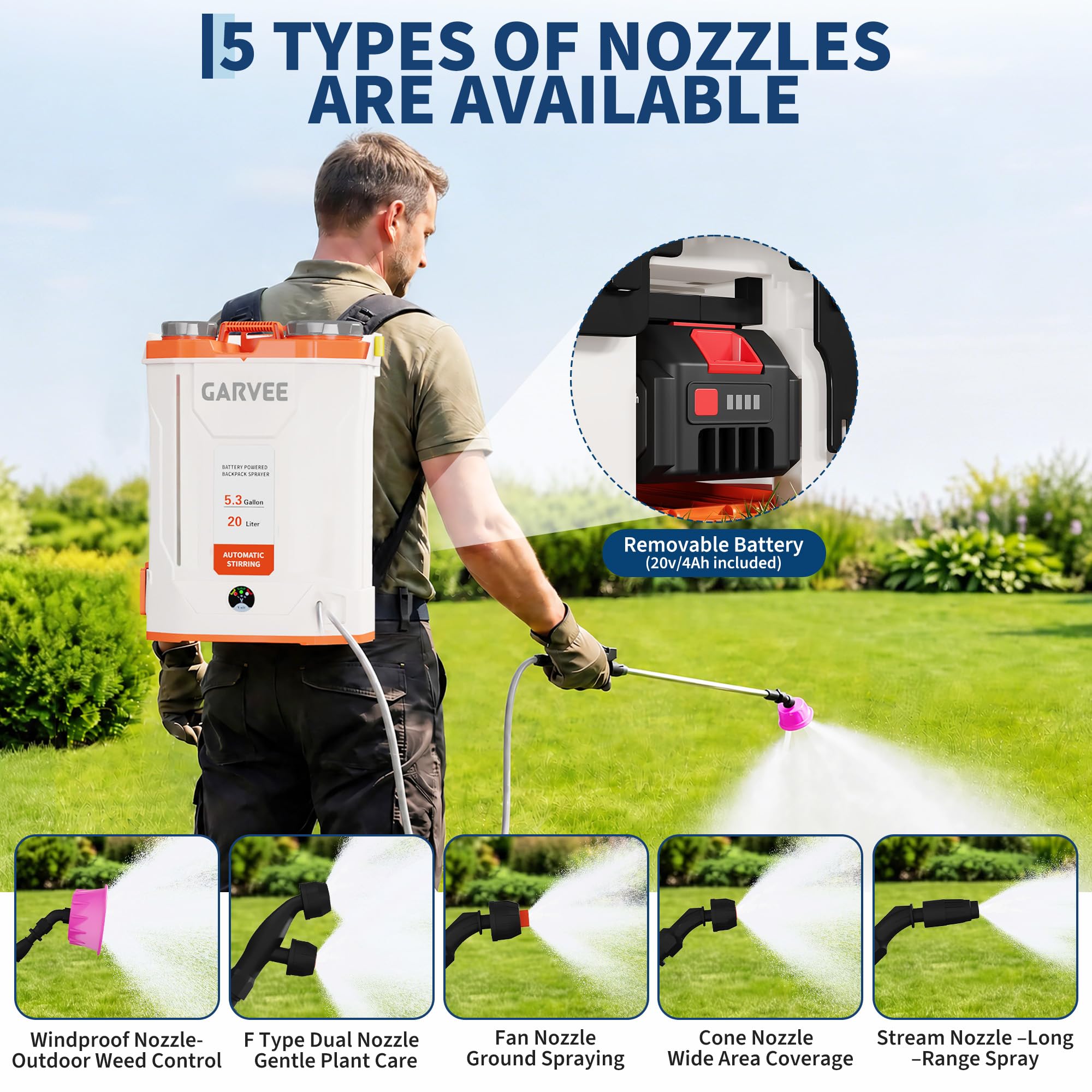 Aoile XTL320V4XV Tank-Sprayers - View #3