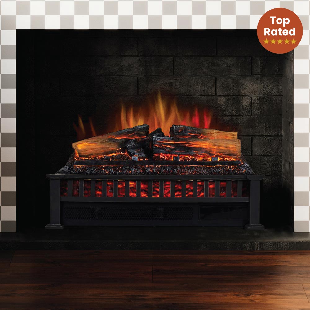 Country Living CL-LS-200-3 Electric-Fireplace-Logs - View #2