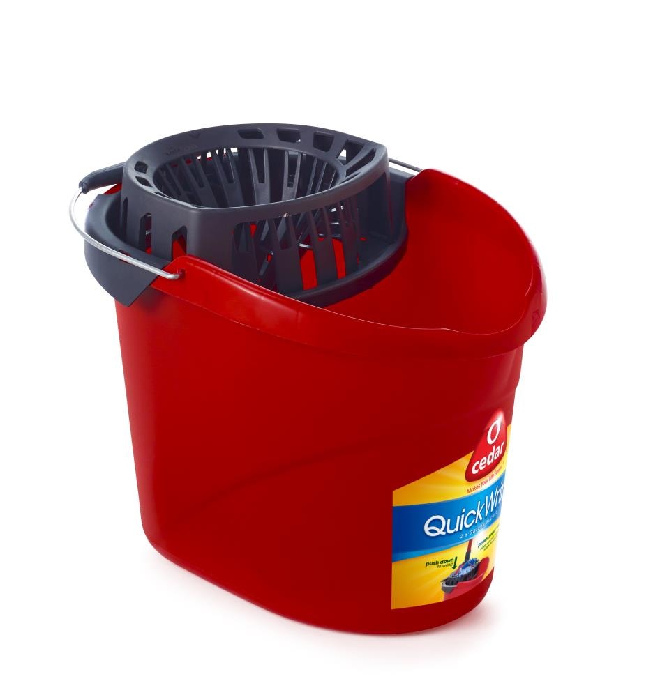 O-Cedar 2.5-Gallon Plastic General Bucket in the Buckets department at ...