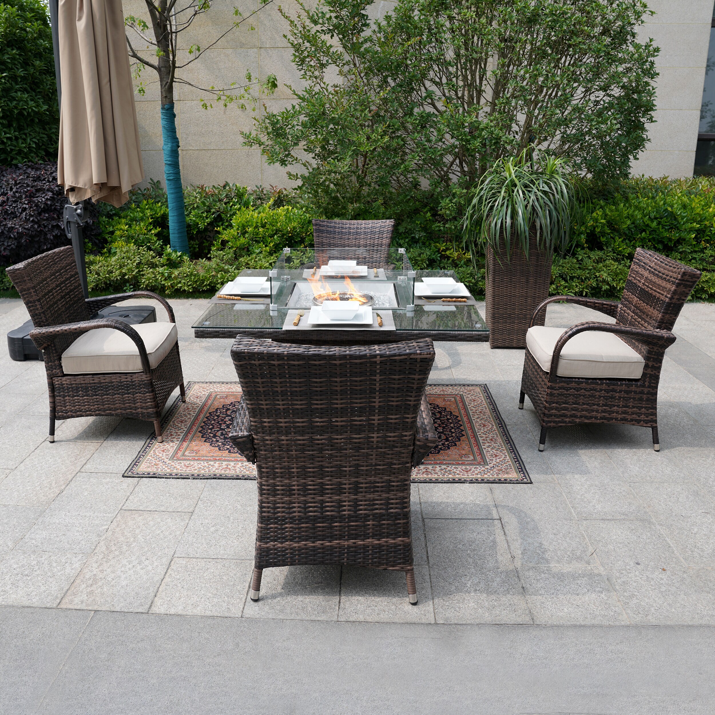 Moda Furnishings CMAG-1104-1122 Patio-Dining-Sets - View #4