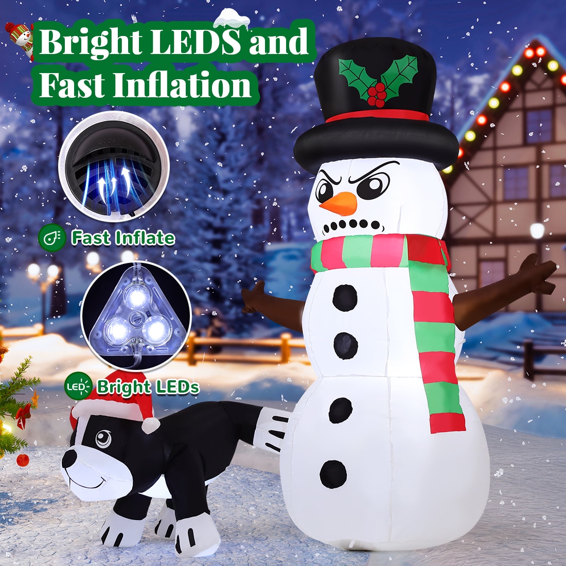 GOOSH DJ-SD-27535 Christmas-Inflatables - View #4