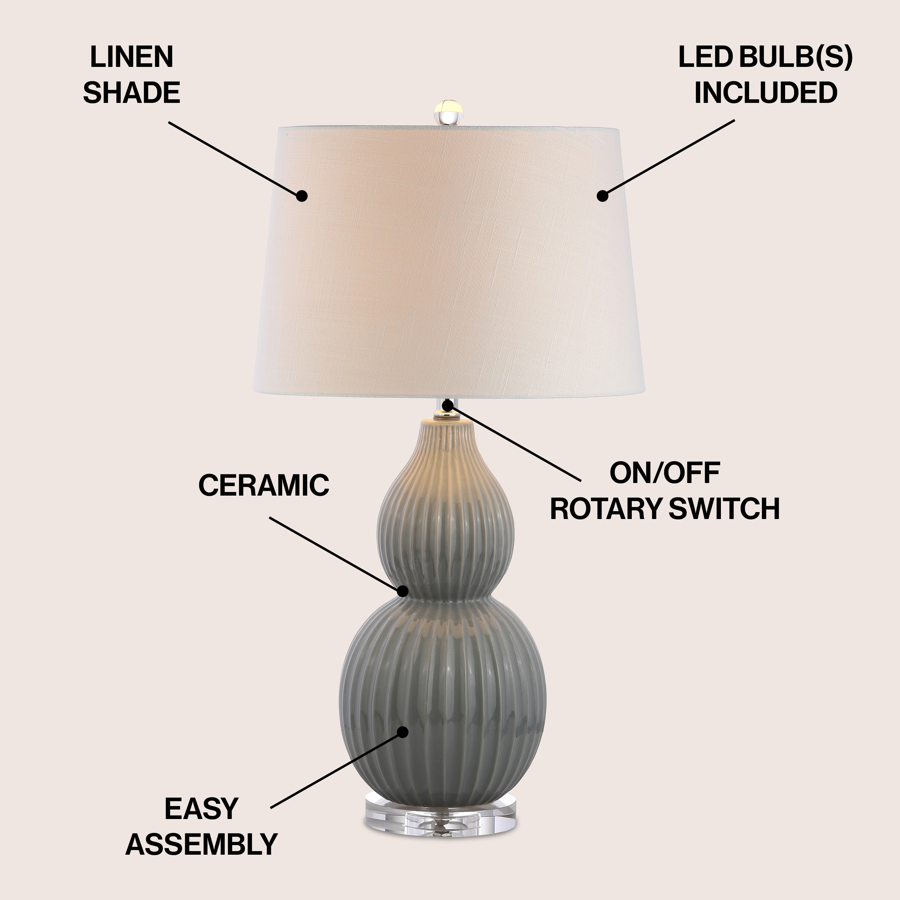 JONATHAN  Y JYL8019B Table-Lamps - View #3