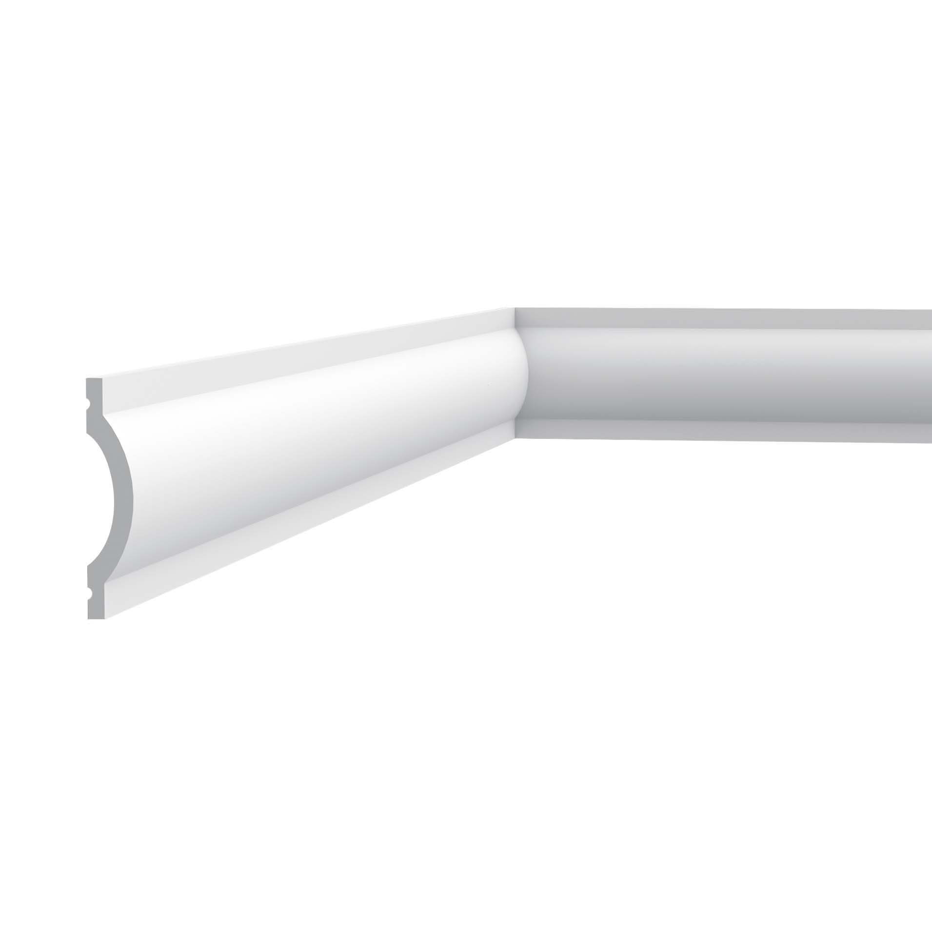 Orac Decor P9901 Panel Moulding 2.75-in x 6.5-ft White Primed Polyurethane Wall Panel Moulding