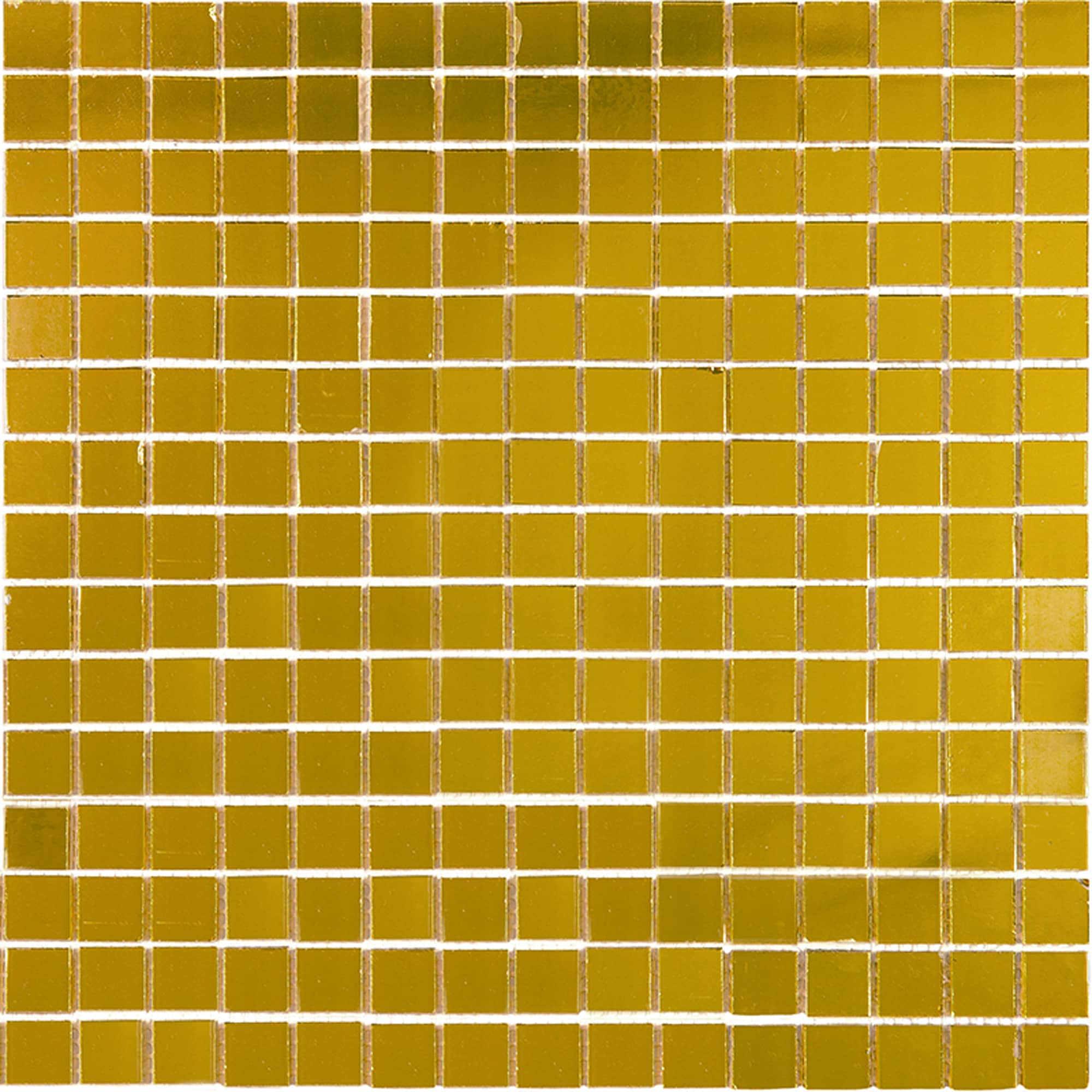 Apollo Tile Altin Shimmer Gold 12-in x 12-in Glossy Glass Uniform Squares Floor and Wall Tile (20-sq. ft/ Carton)