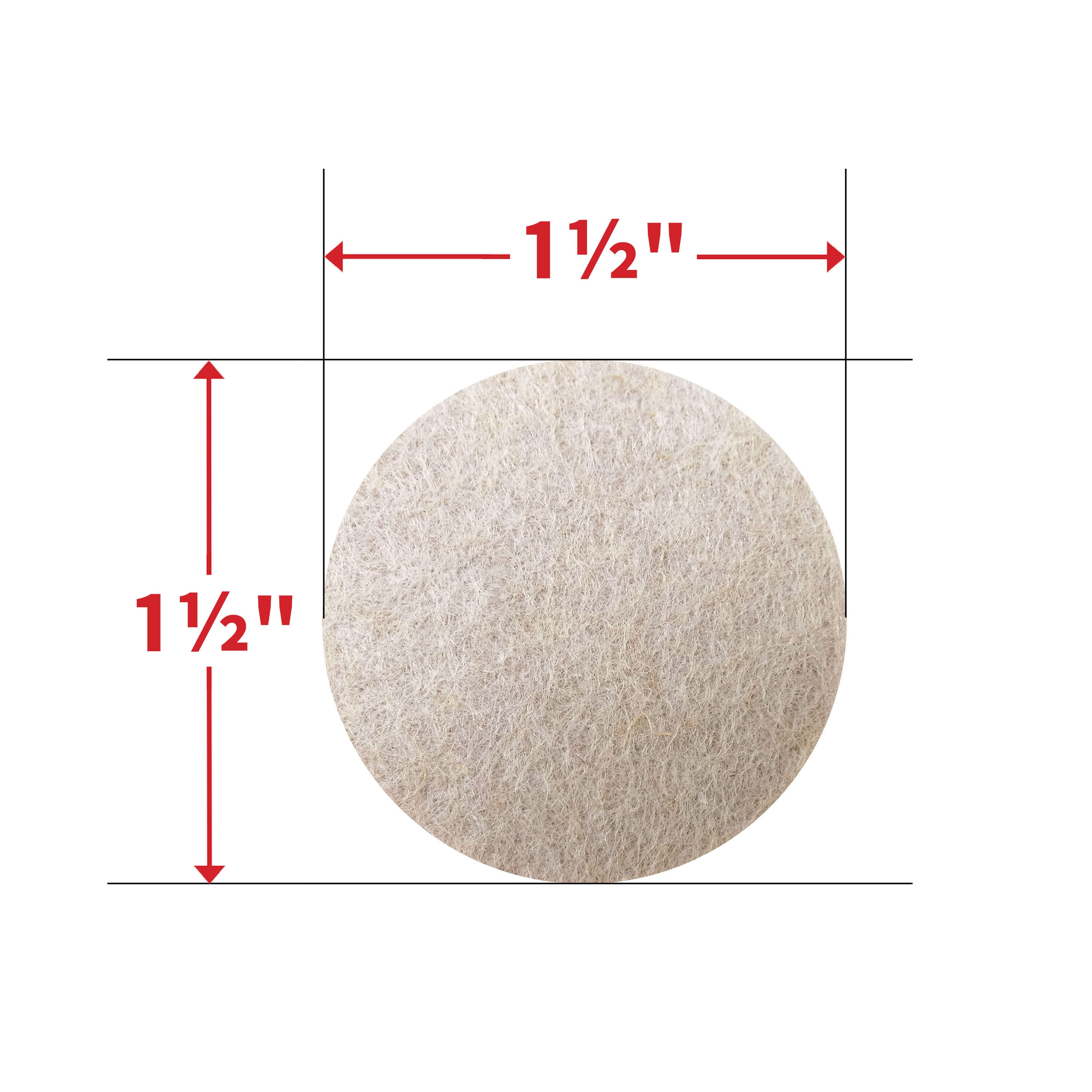 Project Source 4719324PS Felt-Pads - View #3
