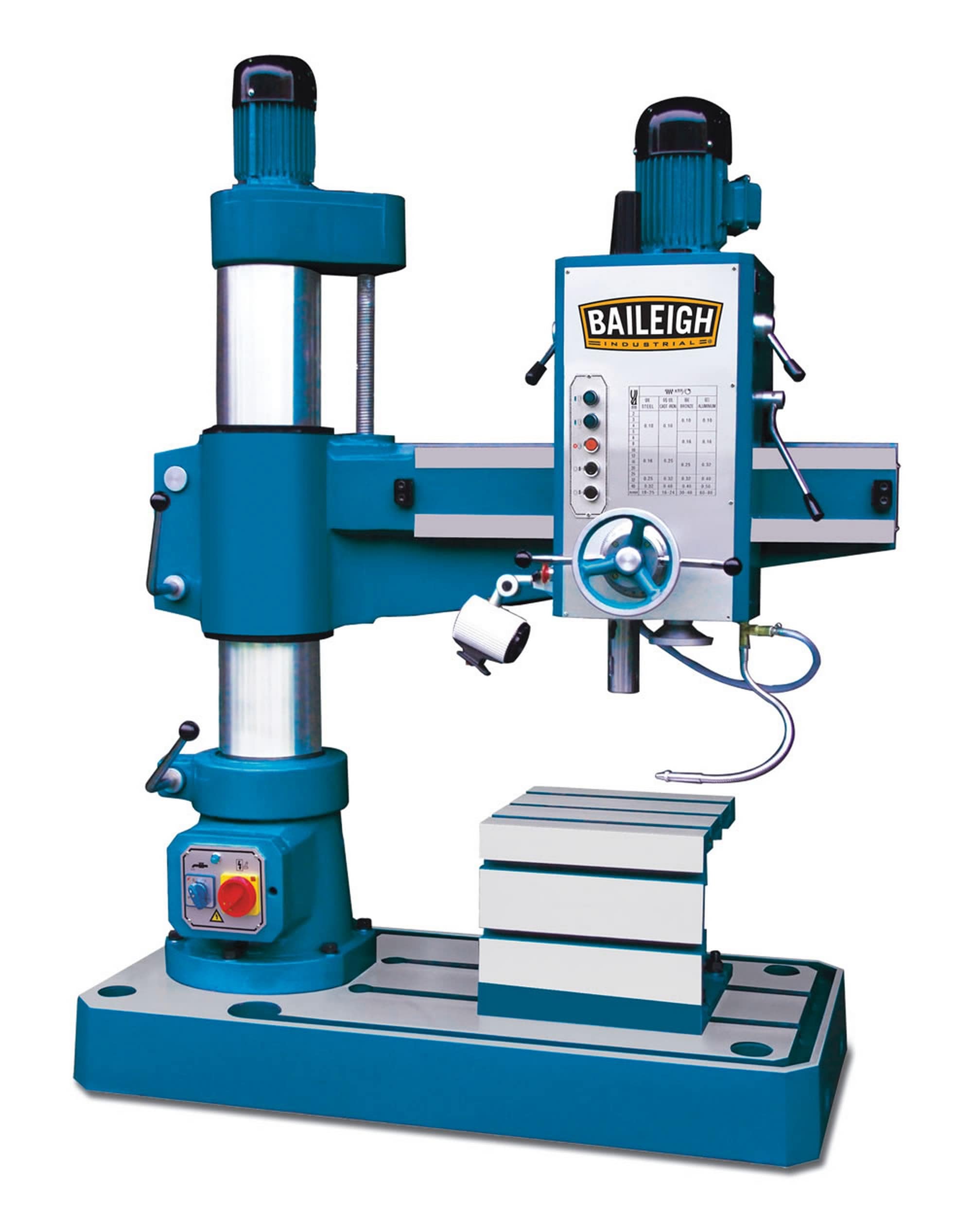 Baileigh Industrial Drill Press 15-Amp Variable-Speed Floor Drill Press ...