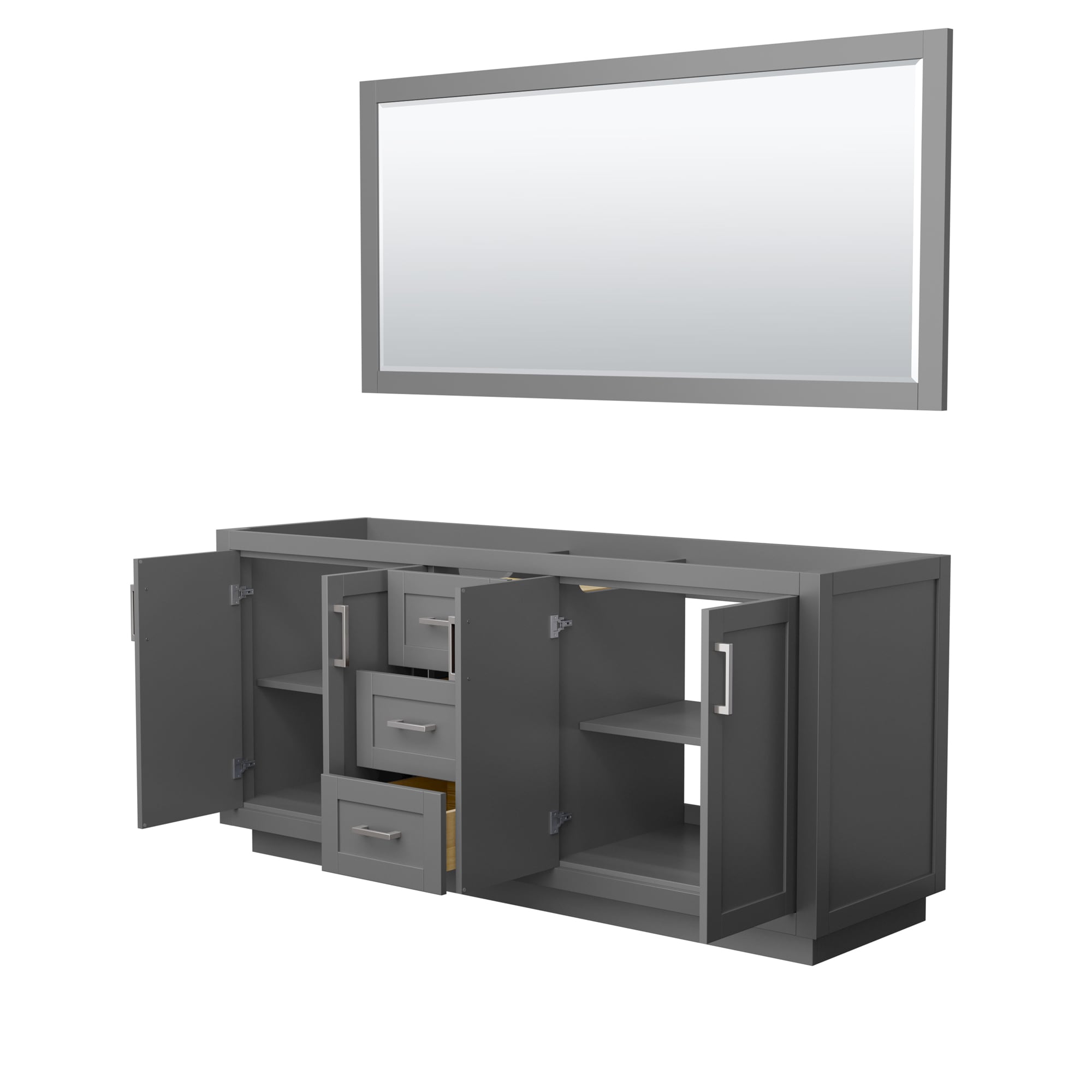 Wyndham Collection WCF292972DKGCXSXXM70 vanities - View #2