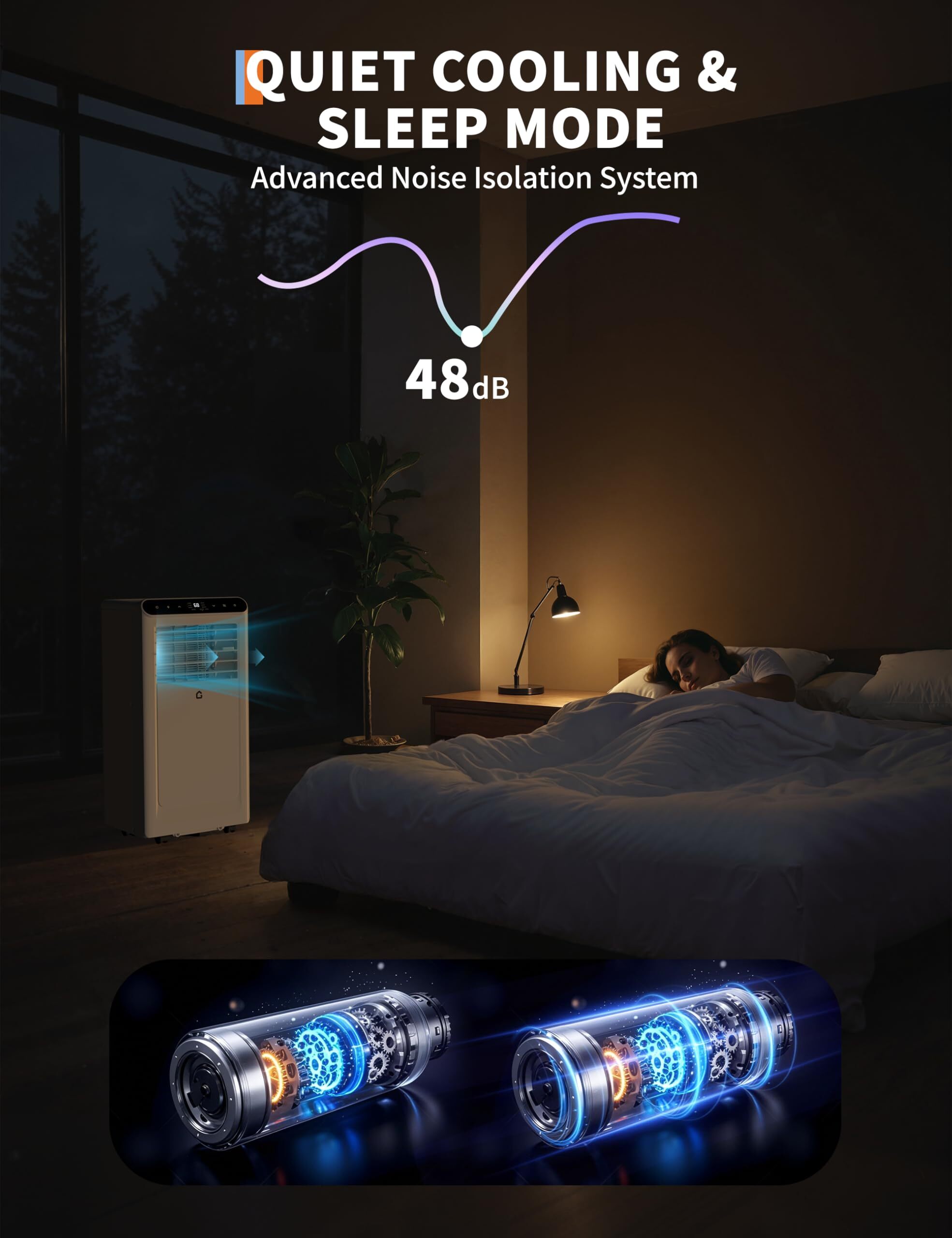Qeetex LLPKT-PHK337HCRDY Portable-Air-Conditioners - View #4