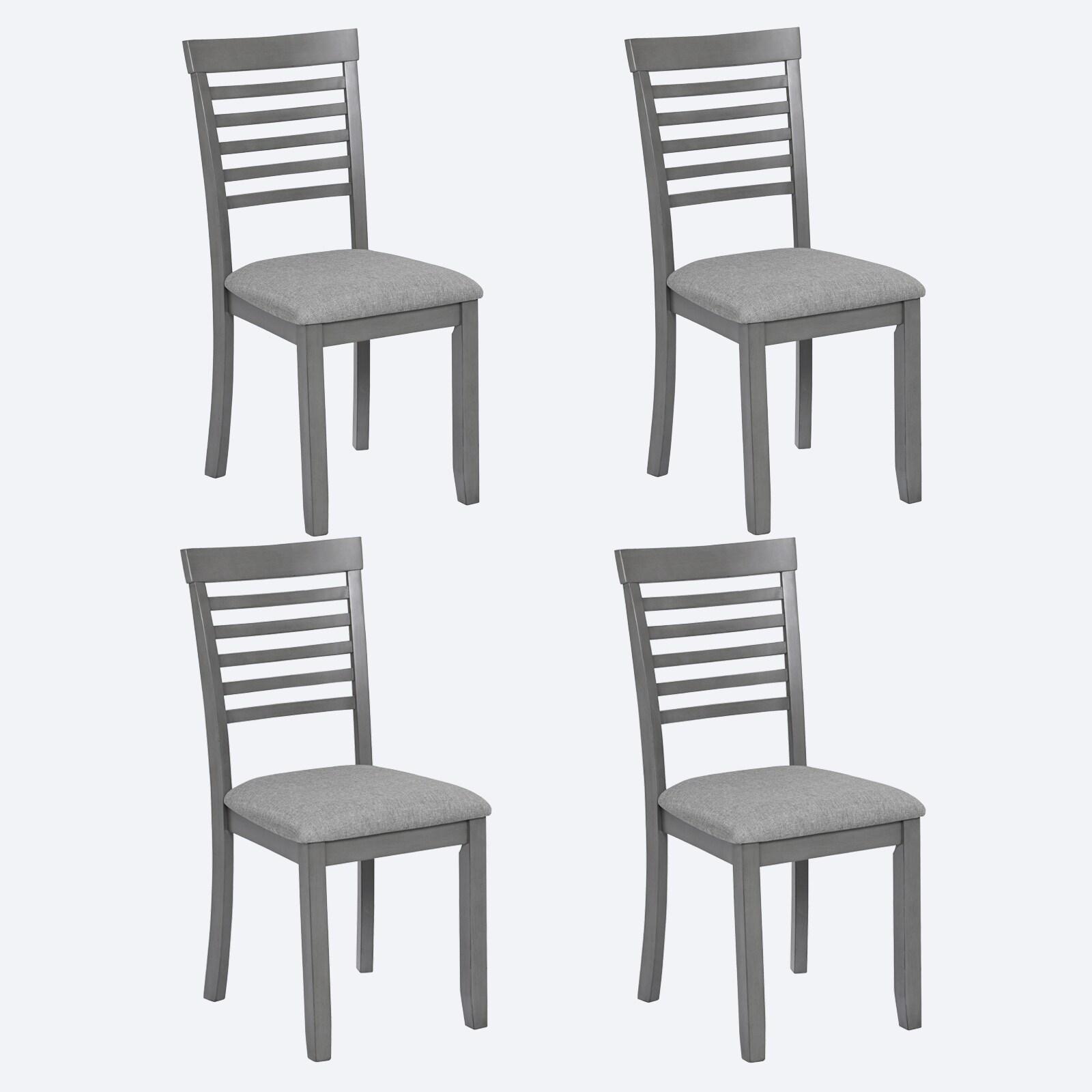 Maocao Hoom JL8126409 Contemporary/Modern Linen Upholstered Dining Side Chair (Wood Frame)