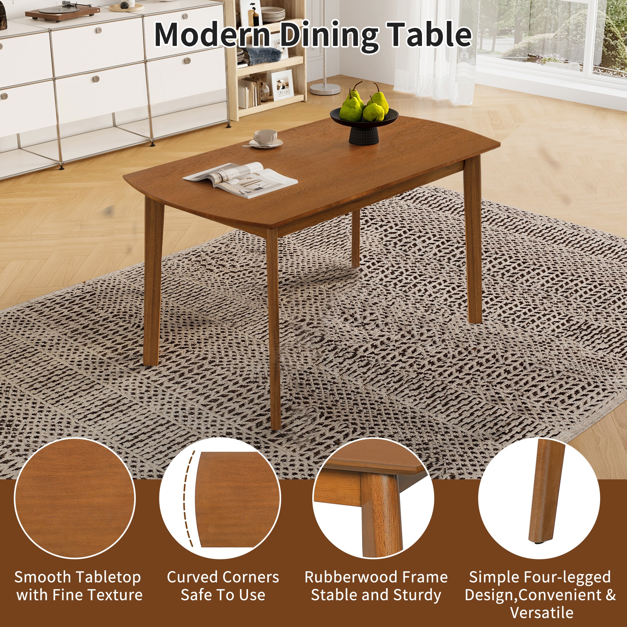Fresh Spaces LS-N752P469078D Dining-Tables - View #4