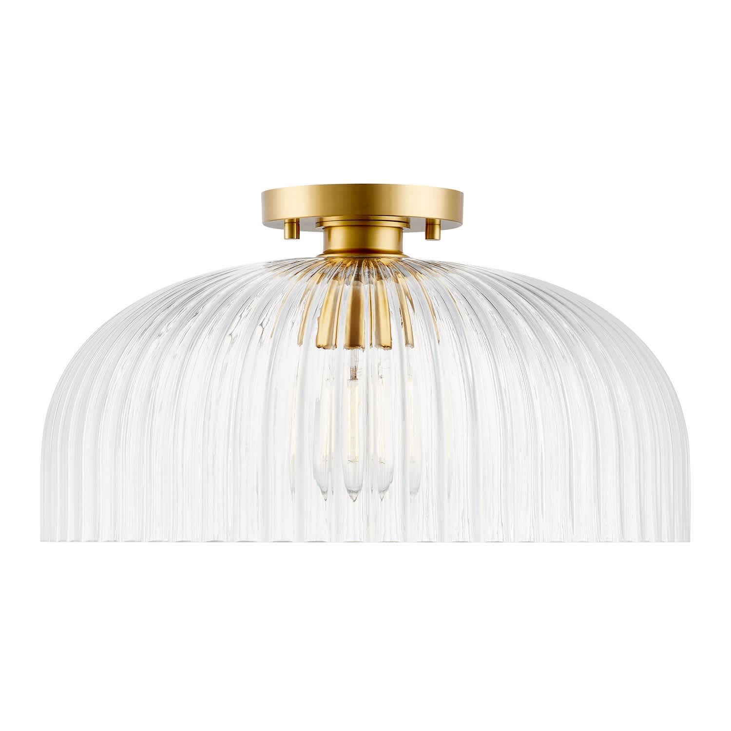 Trade Winds Lighting TW67035NB Ceiling Light in Natural Brass