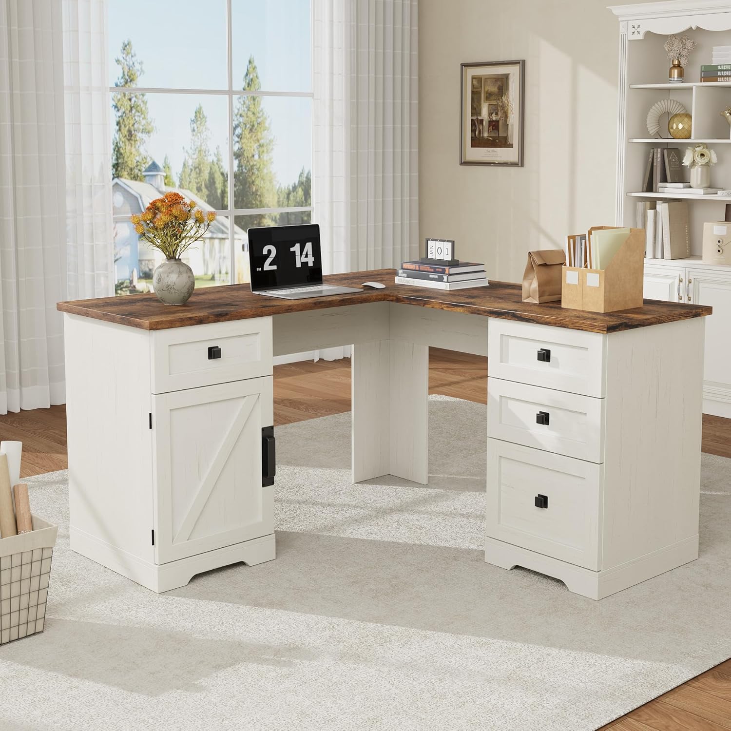 WhizMax XSN-PEP-333A-WBR desks - View #3