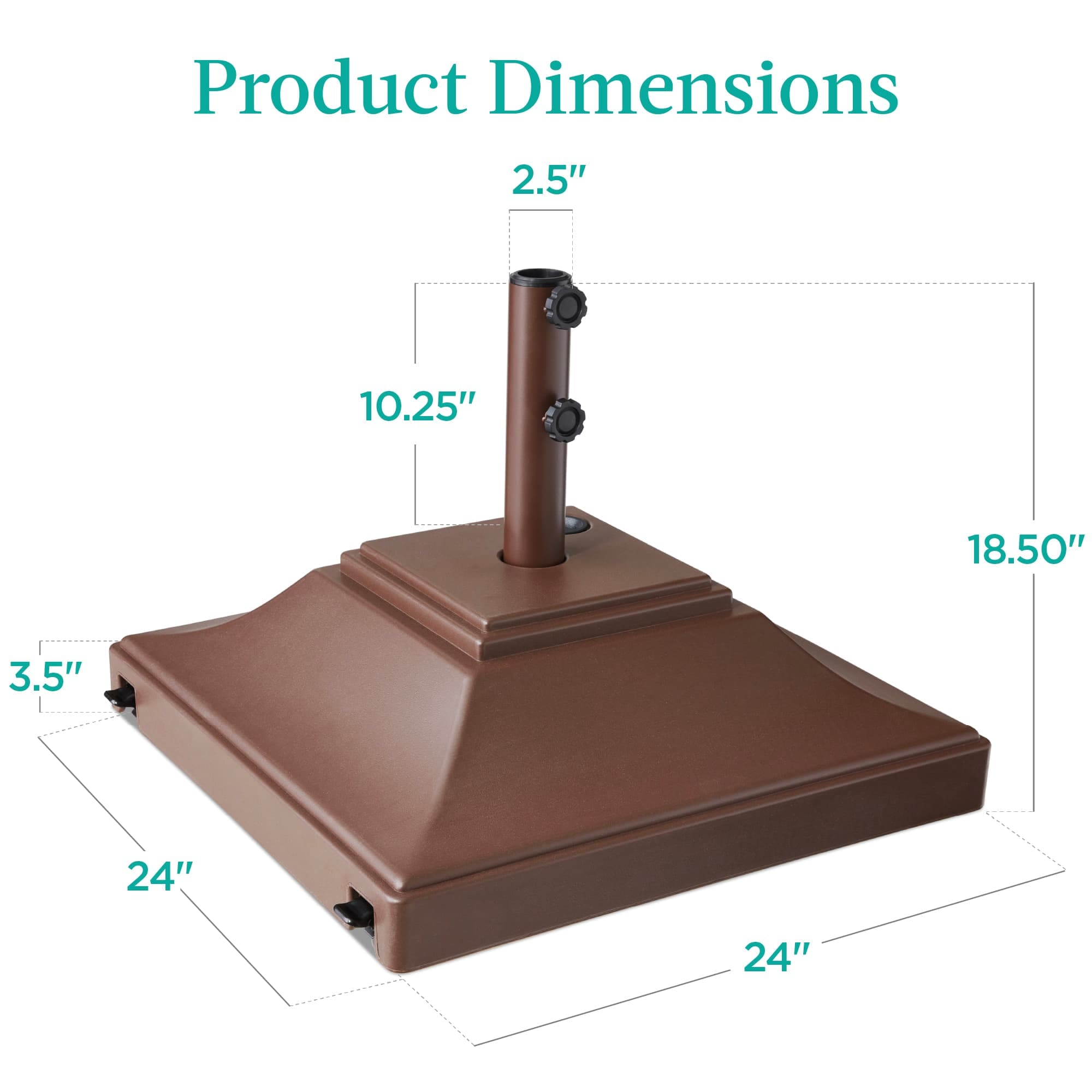 Best Choice Products SKY6686 Umbrella-Bases - View #6
