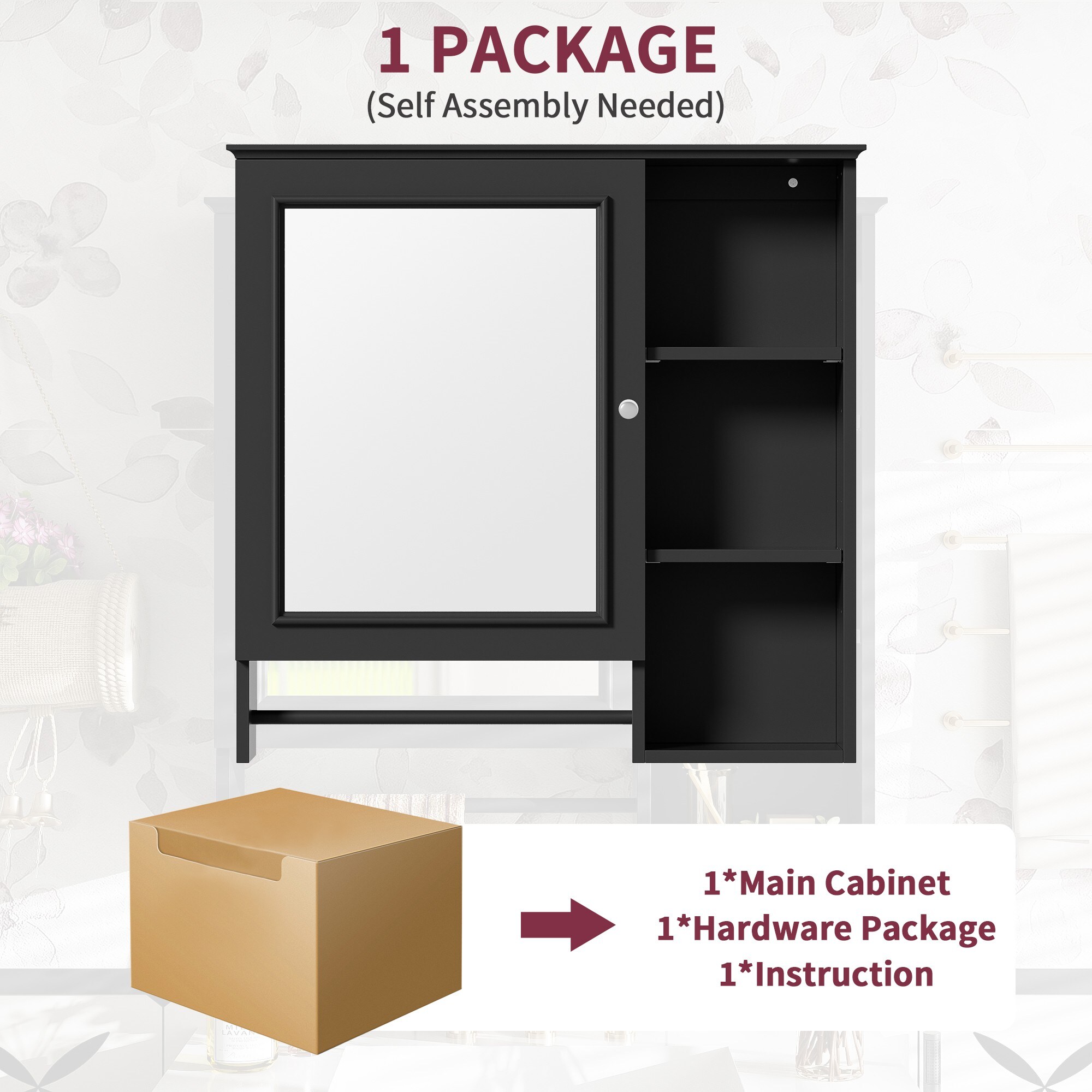 ToolCat BZ-2-52-JYG Bathroom-Medicine-Cabinets - View #3