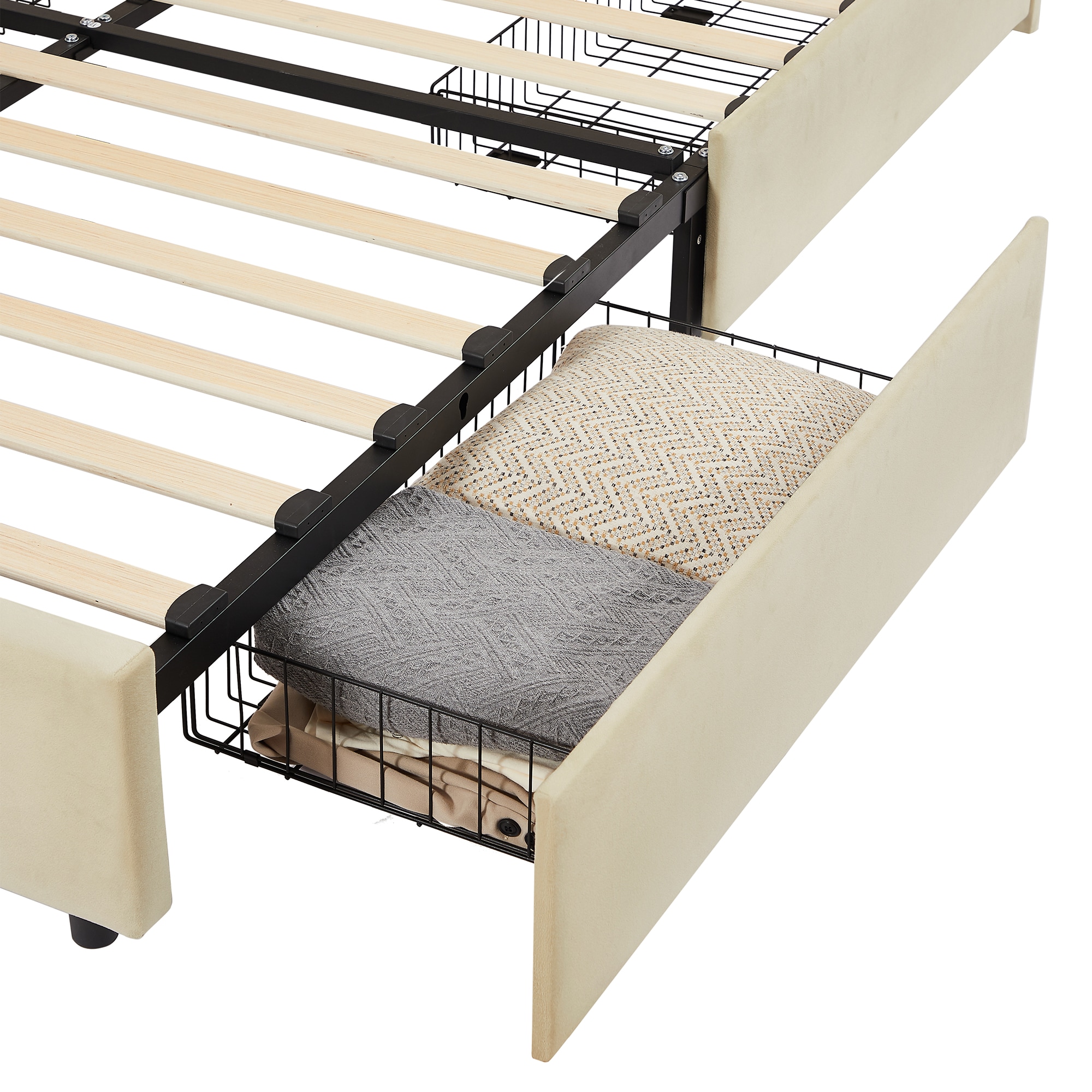 Vecelo LOE-CY-QB04-UP-BGE beds - View #13