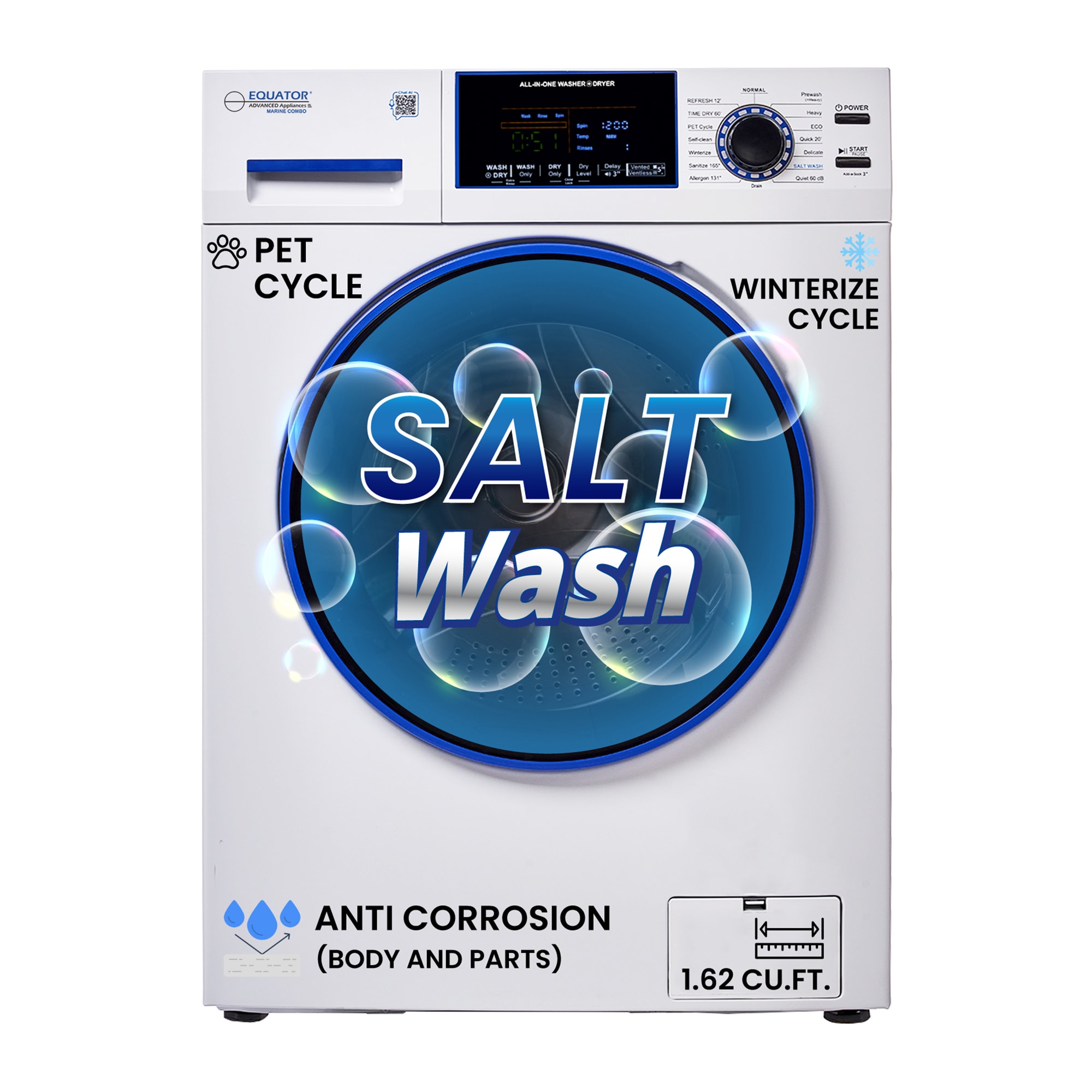 Equator Advanced Appliances EZ 4650 CV MARINE Combination-Washers-Dryers - View #2