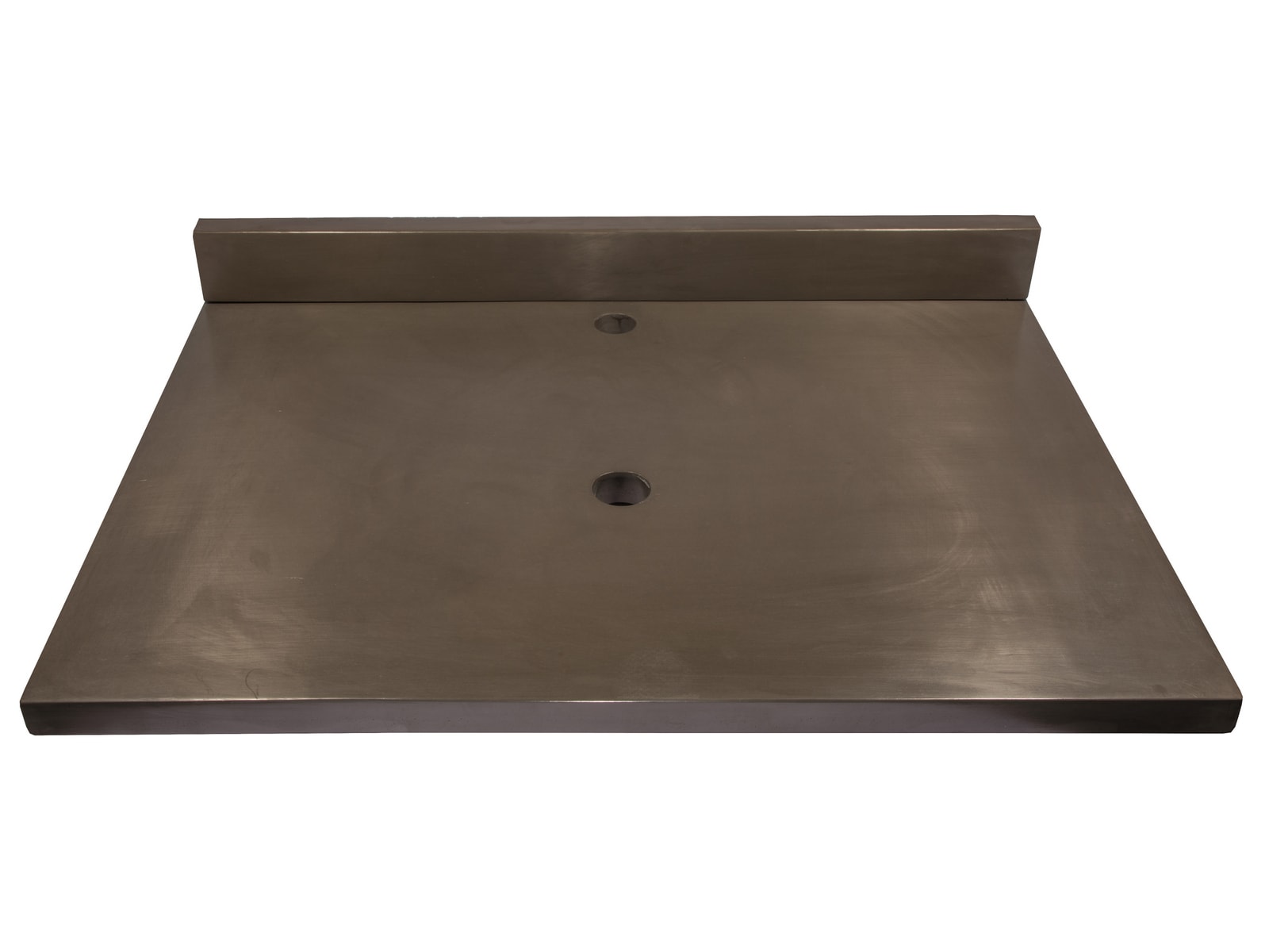 Eden Bath EBN3122CB 31-in x 22-in Charcoal Concrete Vessel 1-Hole Bathroom Vanity Top