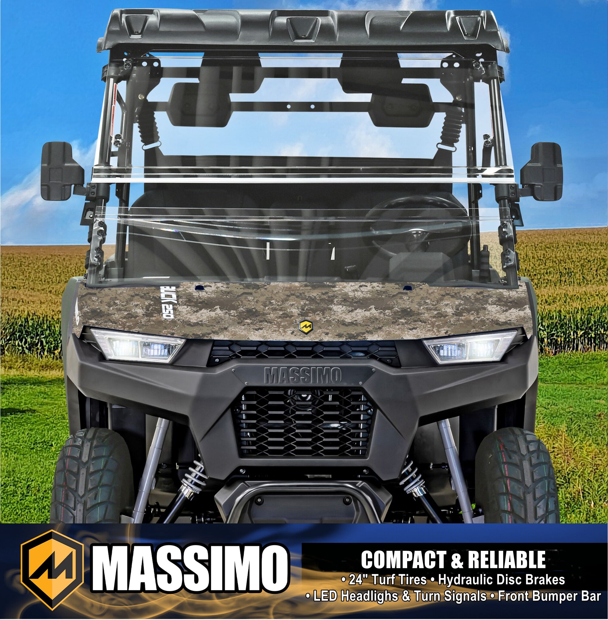 Massimo MM-BK250X-CM Motorized-Vehicles - View #2