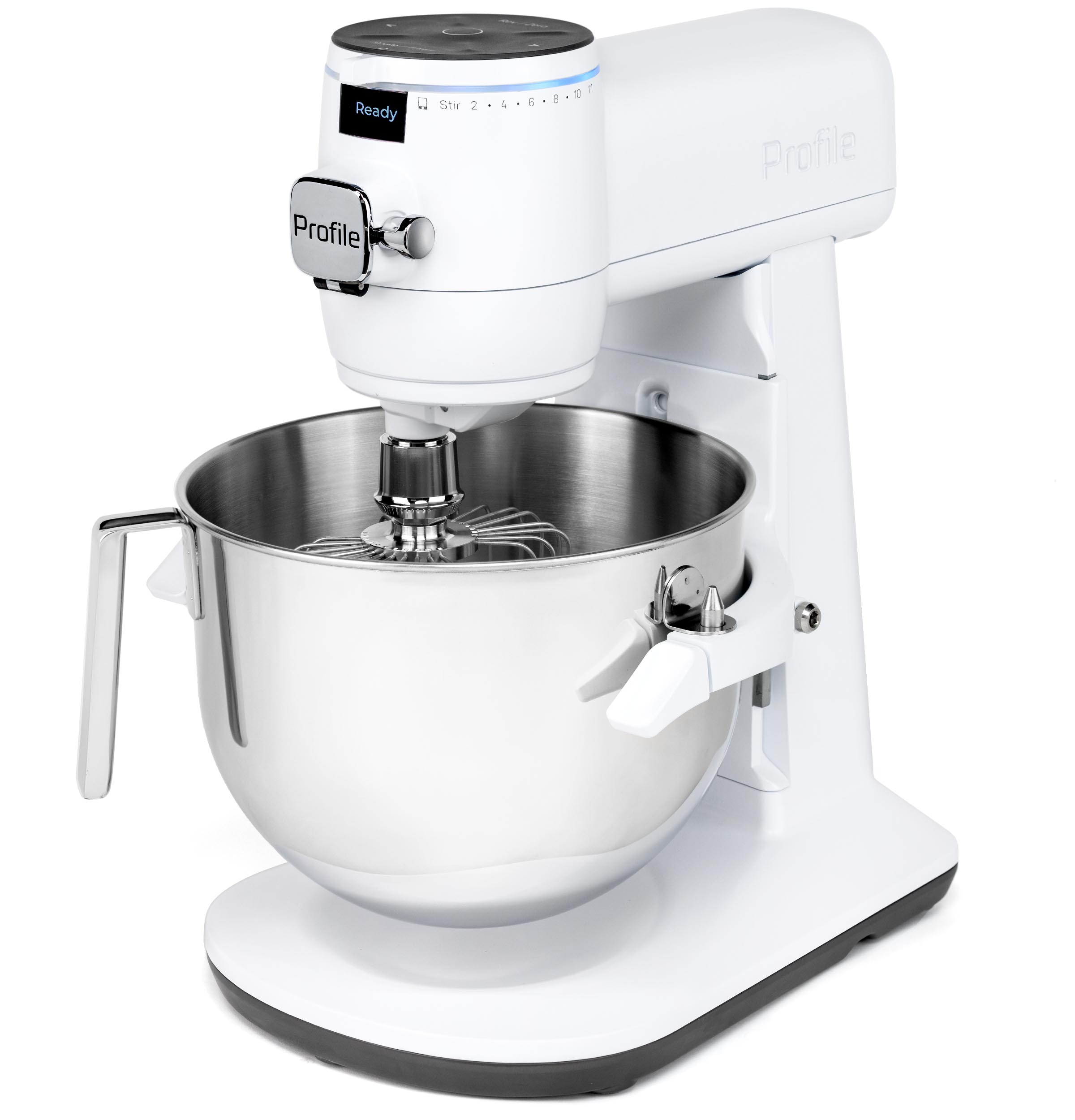 GE P8MSASS6TOW White 7-Quarts Commercial/Residential Bowl-lift Stand Mixer