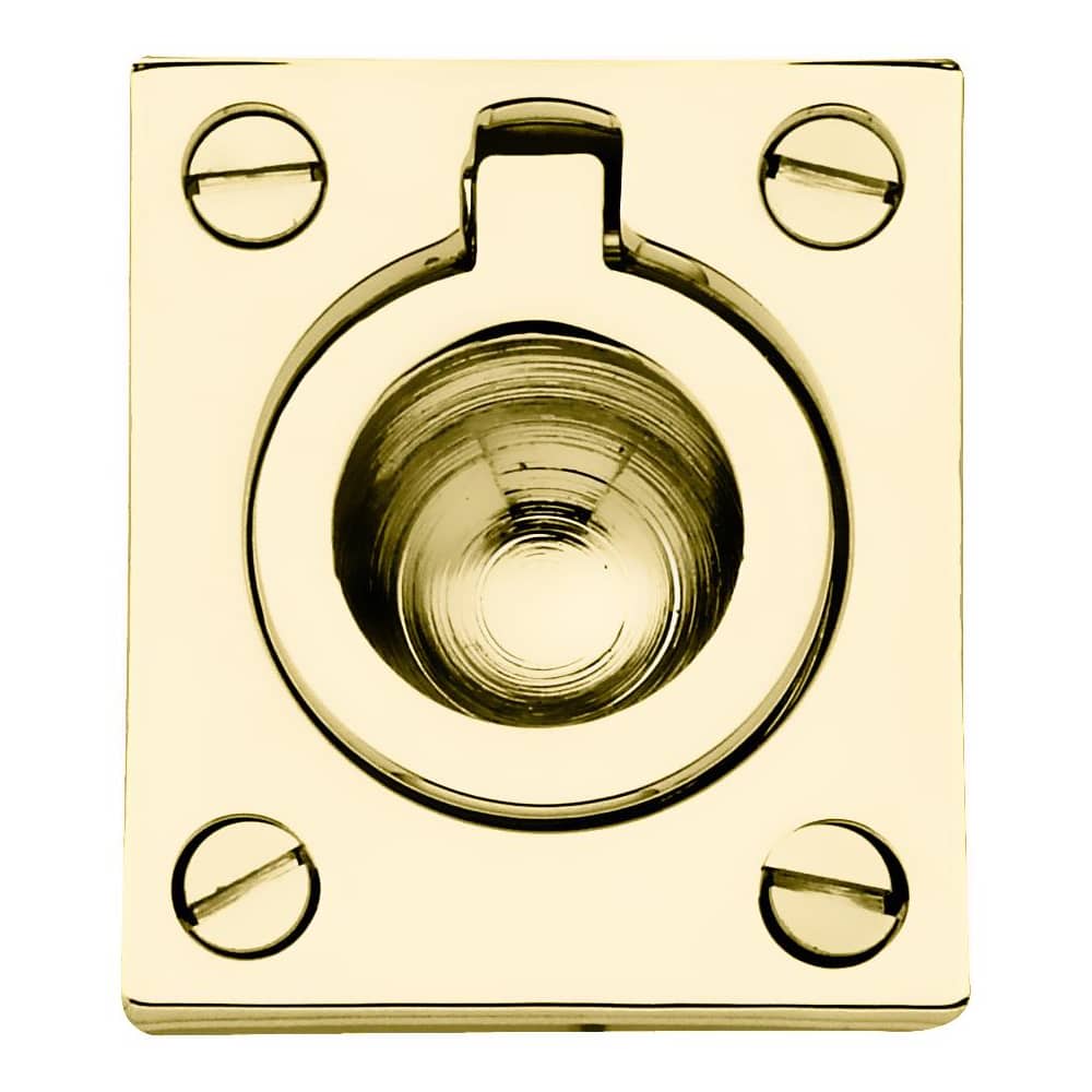 Baldwin 0392 11/4 Inch x 11/2 Inch Flush Cabinet Pull #0392003