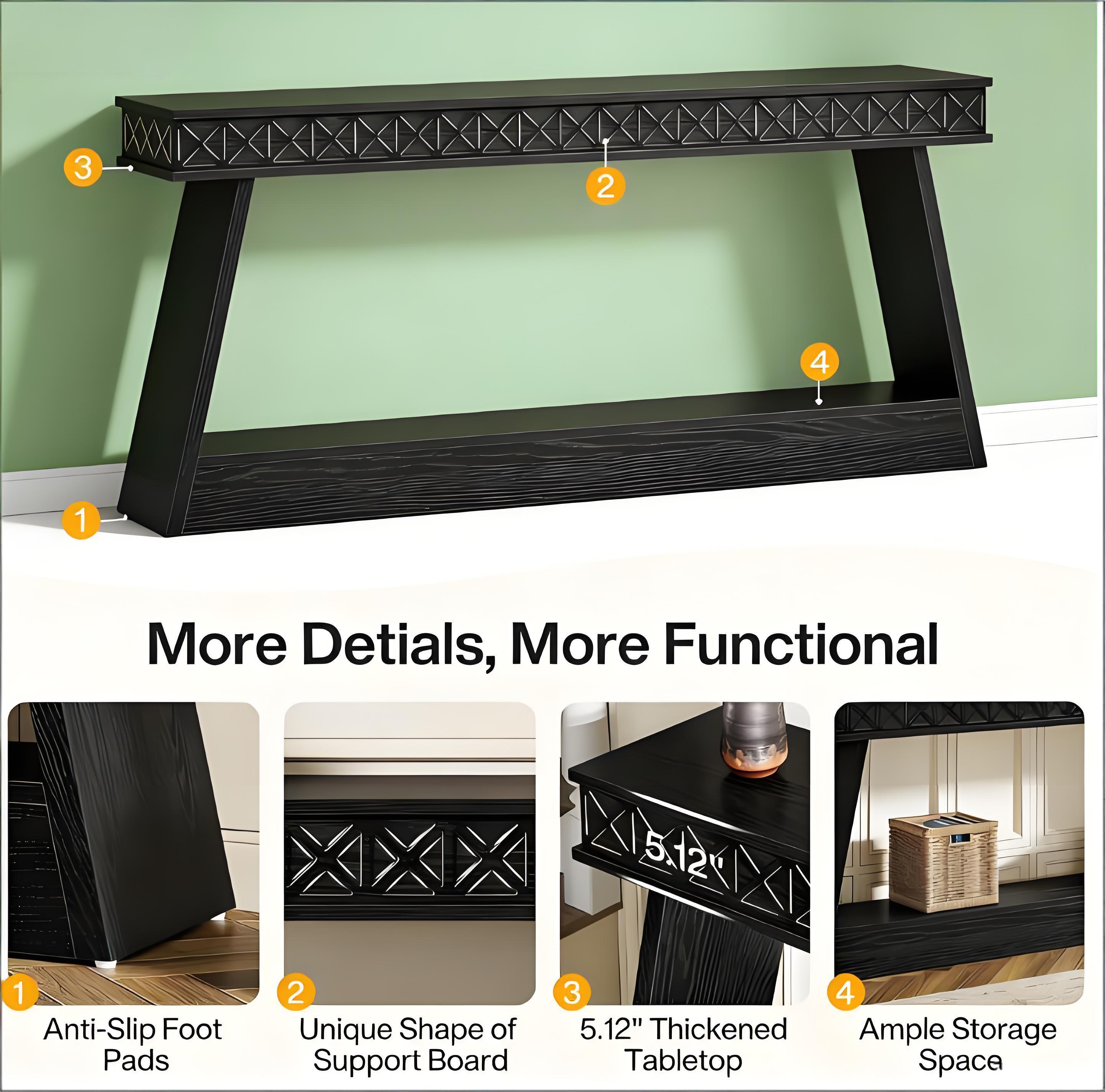 Vynxaria LS0505-397152900 Console-Sofa-Tables - View #6