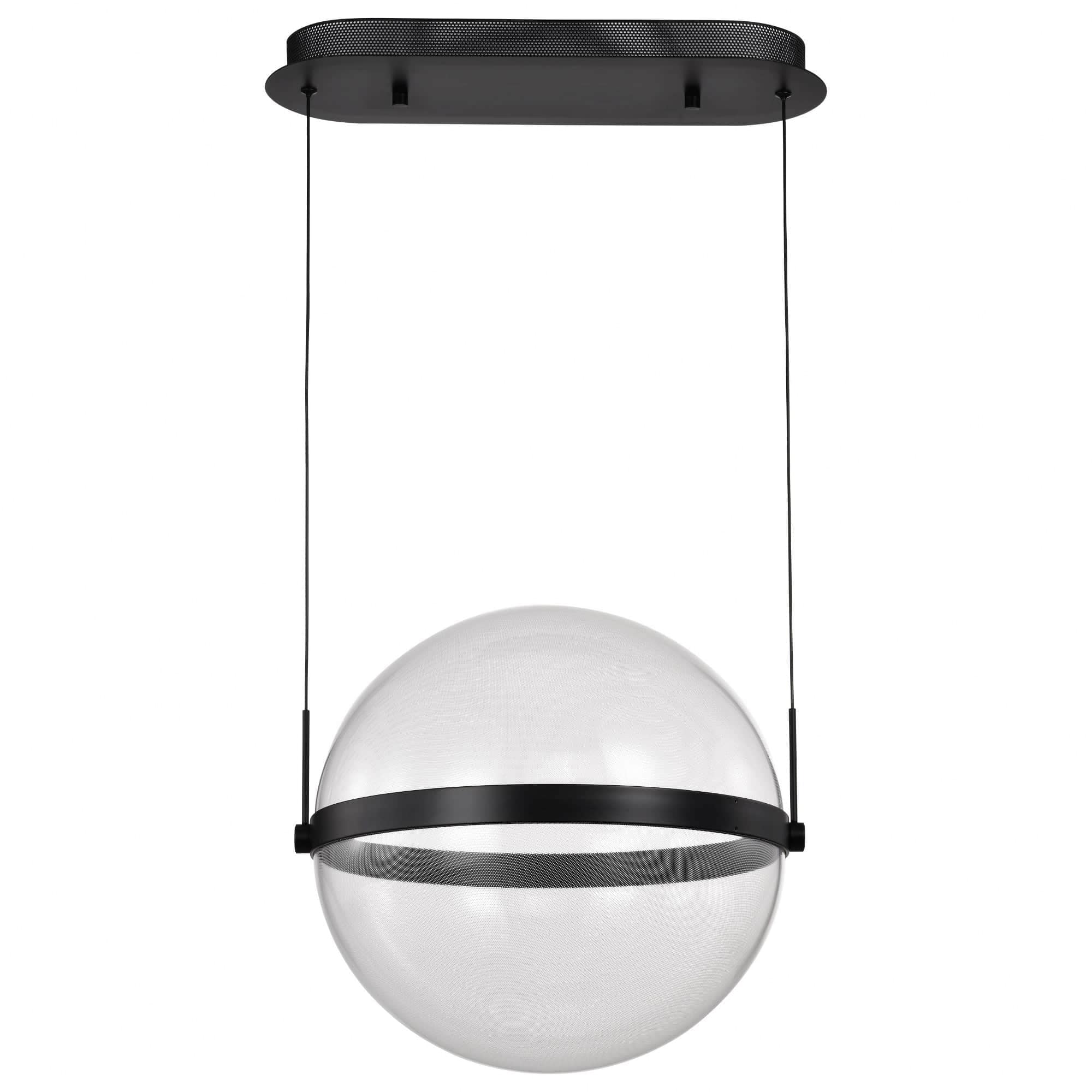 Nuvo Lighting A-NUVO-62/2033 Arvada - Light Matte Black LED Steel Pendant Light