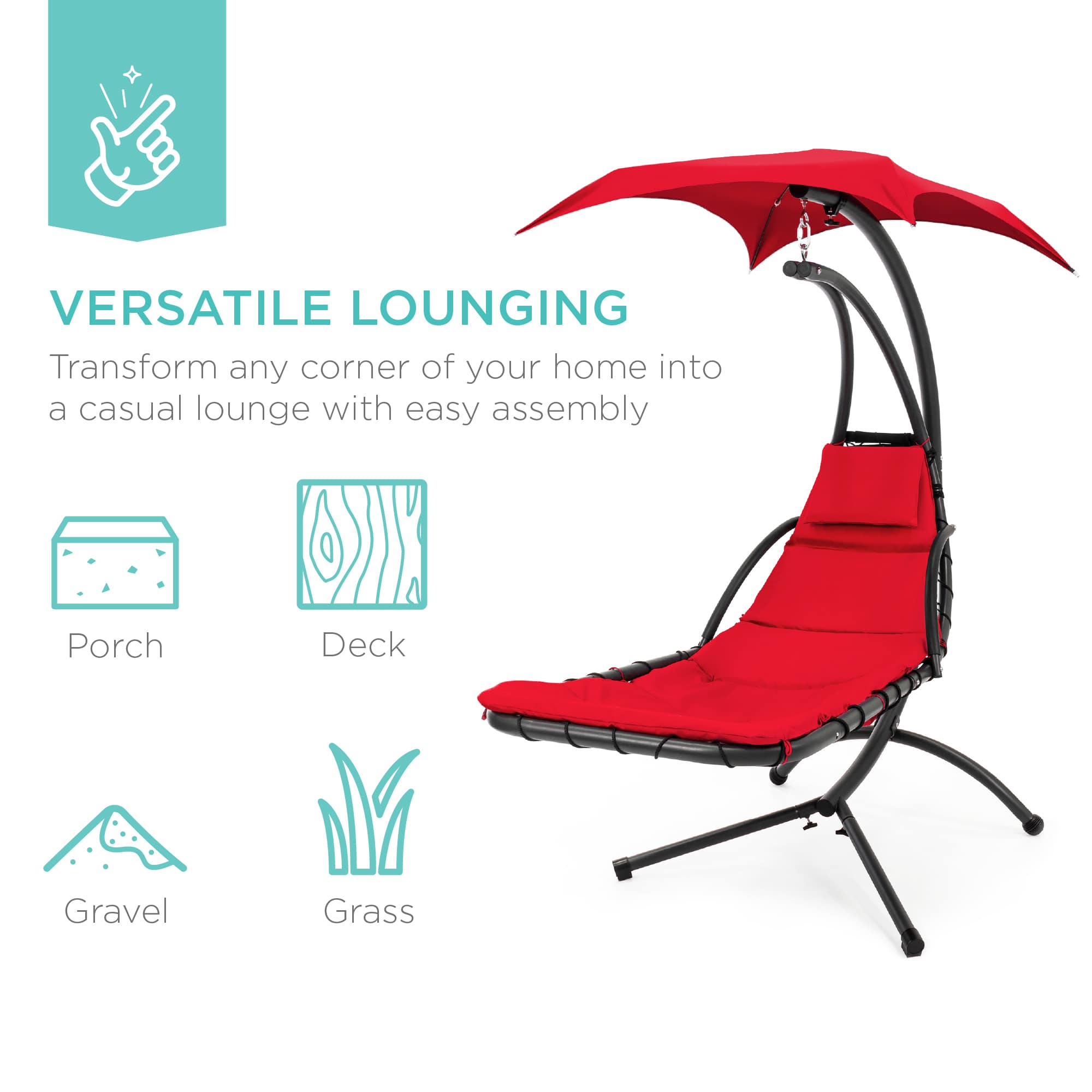 Best Choice Products SKY5873 Patio-Chairs - View #5