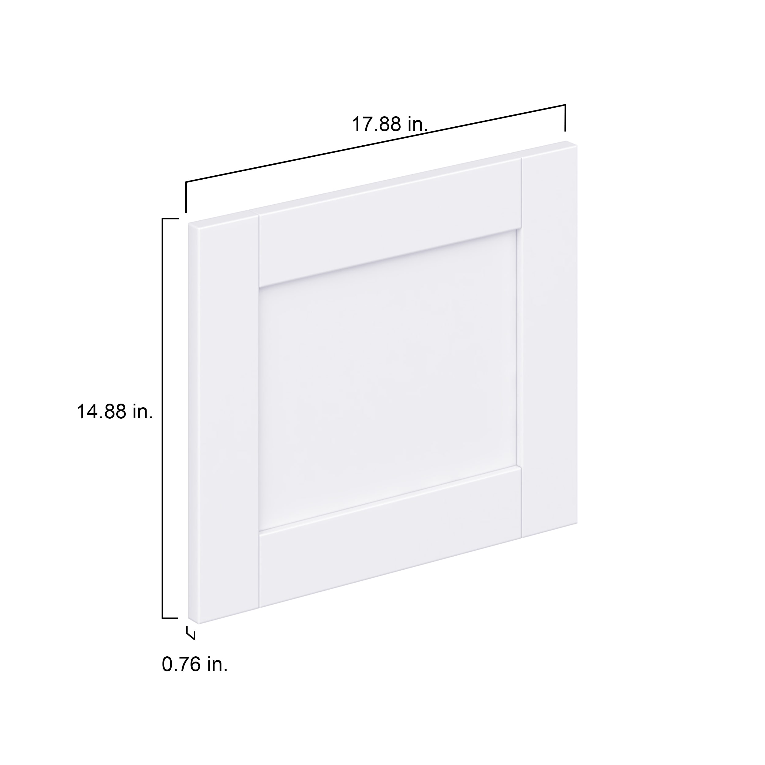 Hugo&Borg DSDR1815-RM Kitchen-Cabinet-Doors - View #4