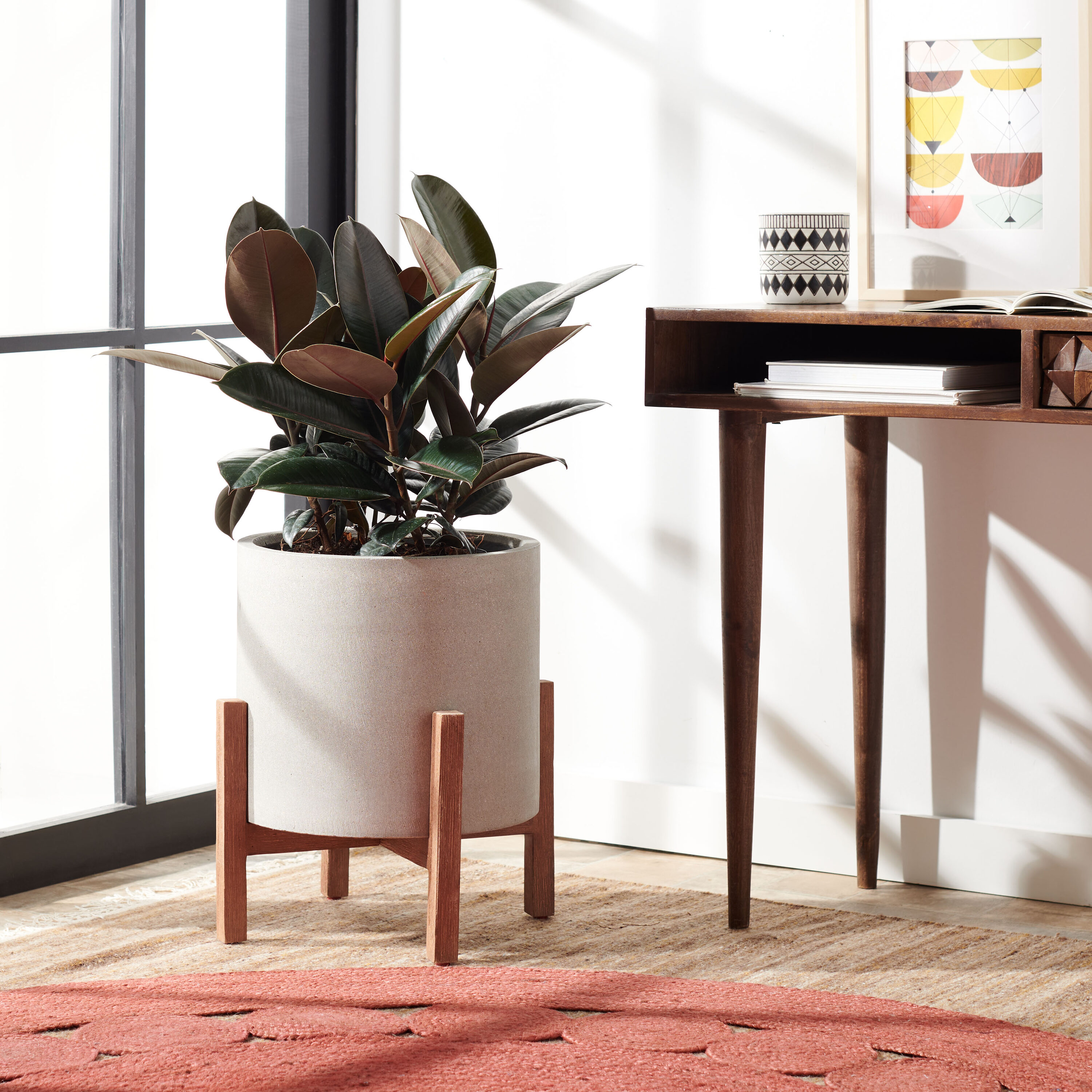  Loflen Planter/Natural/Light Gray