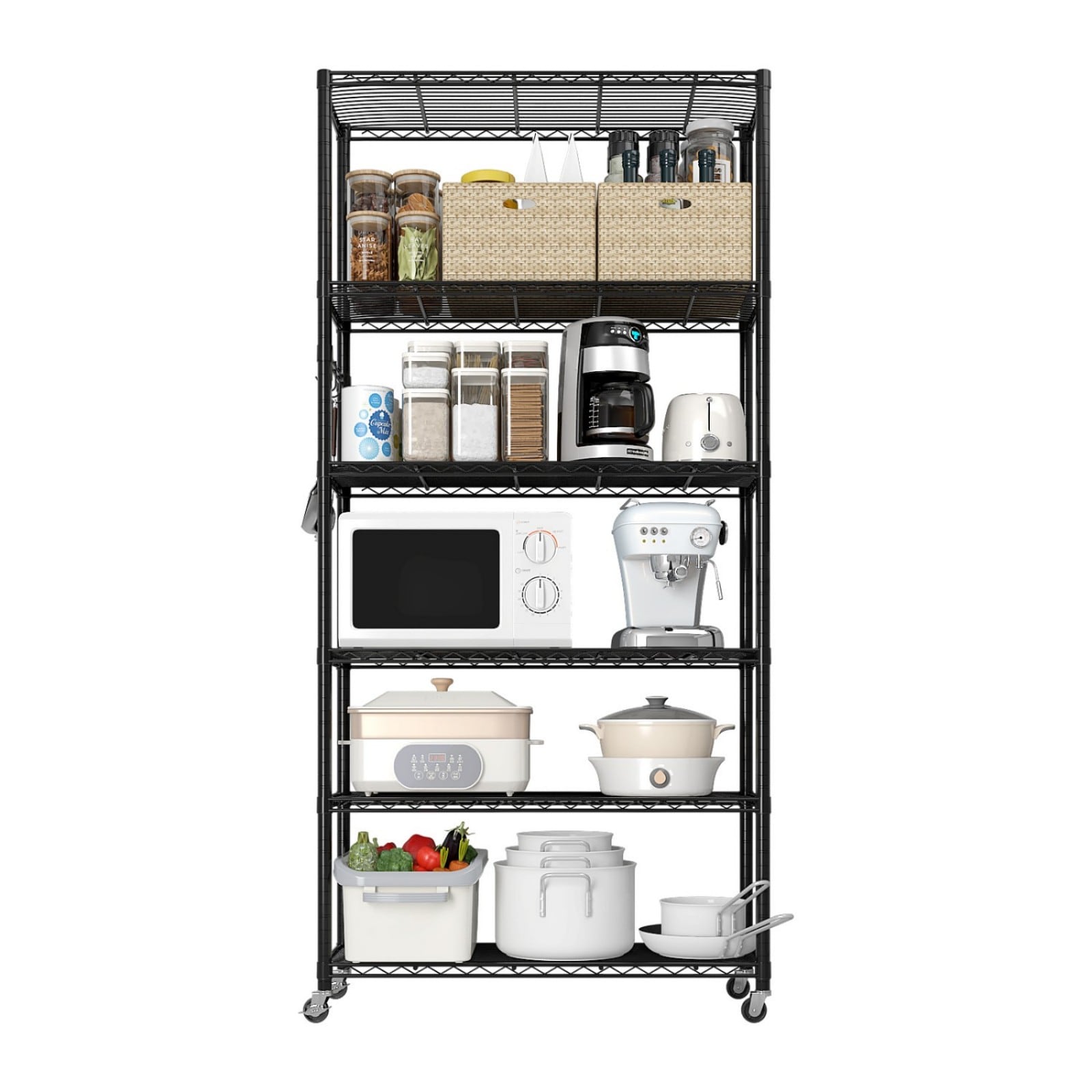 GlasFlength LW-FSU-100 Free-Standing-Shelving - View #4