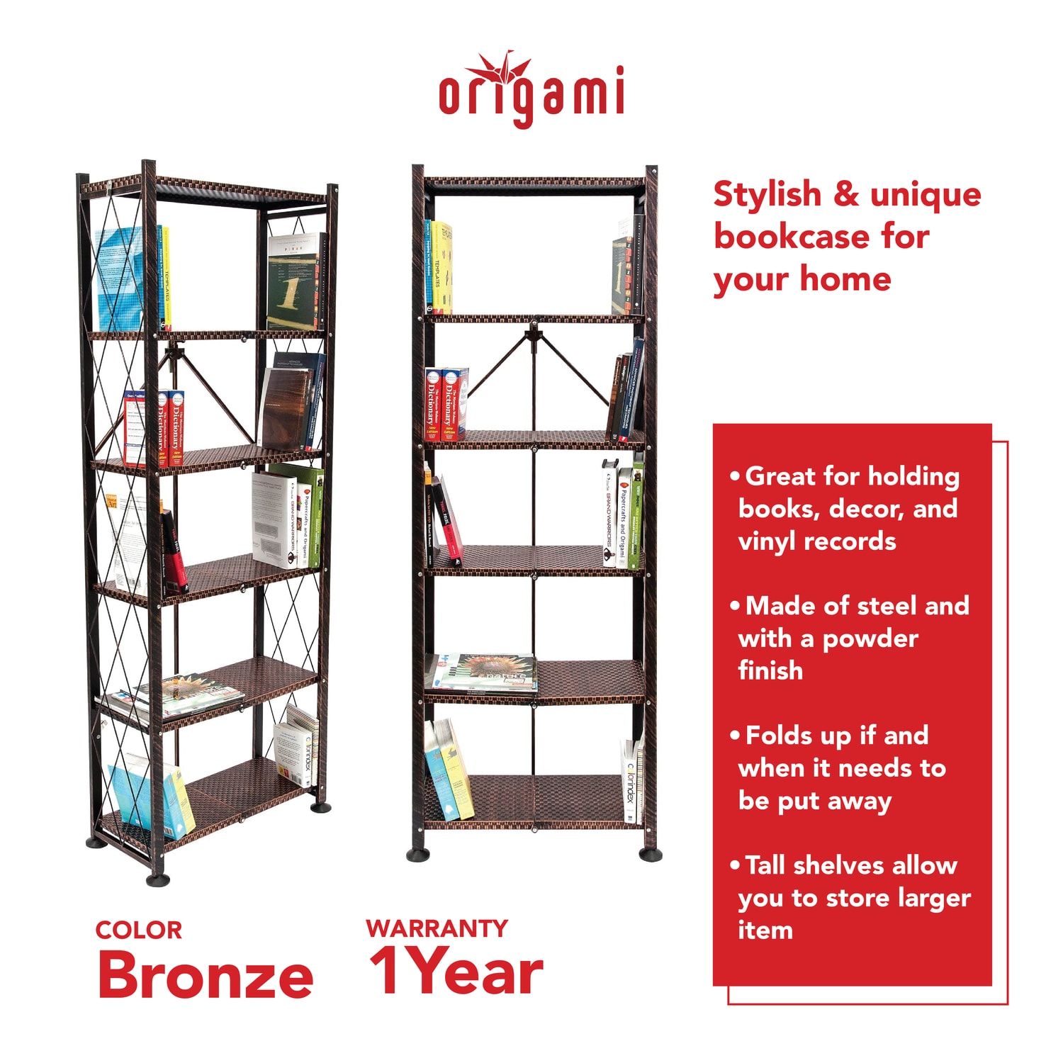 Origami 117995 bookcases - View #5