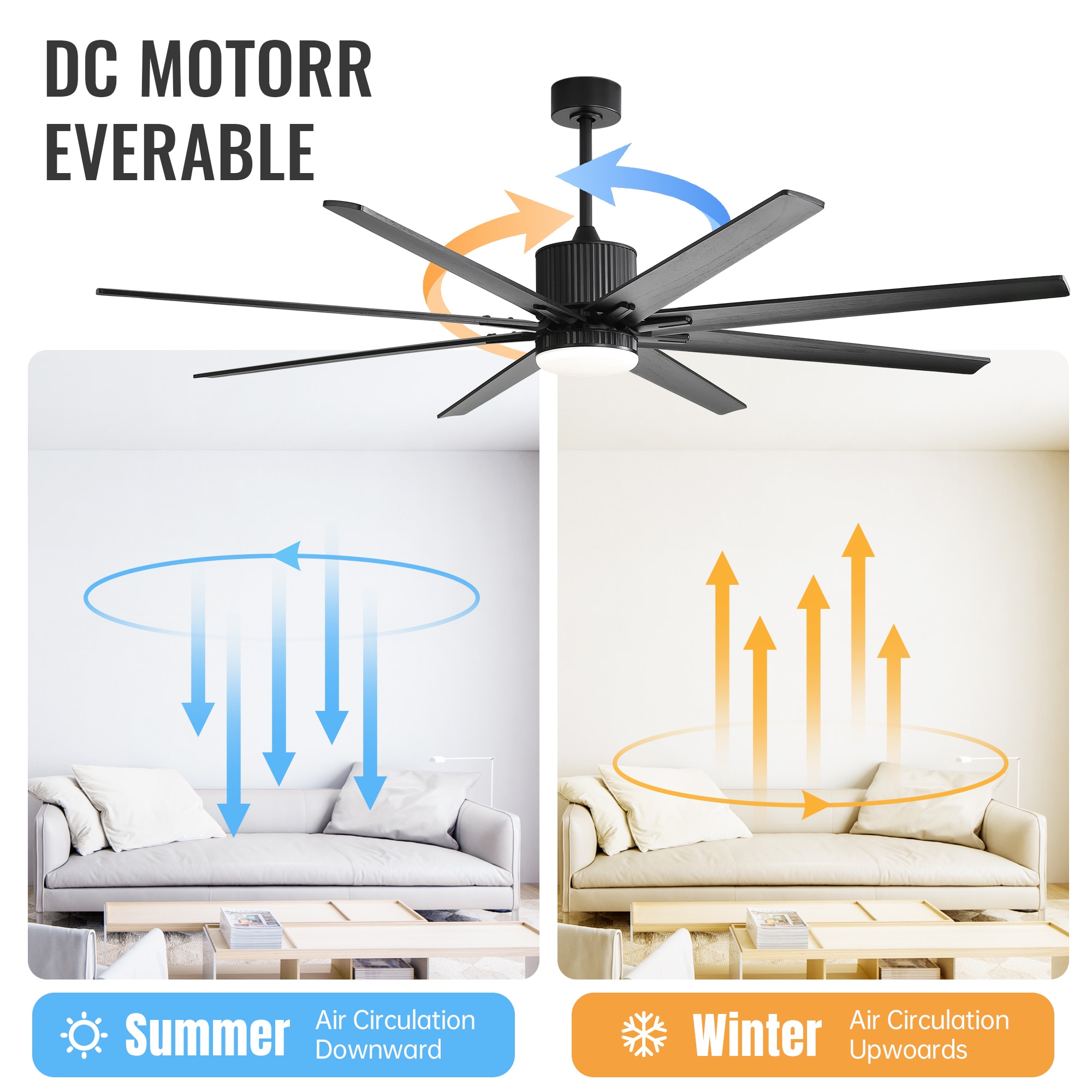 Bybafun YD1300043 Ceiling-Fans - View #6