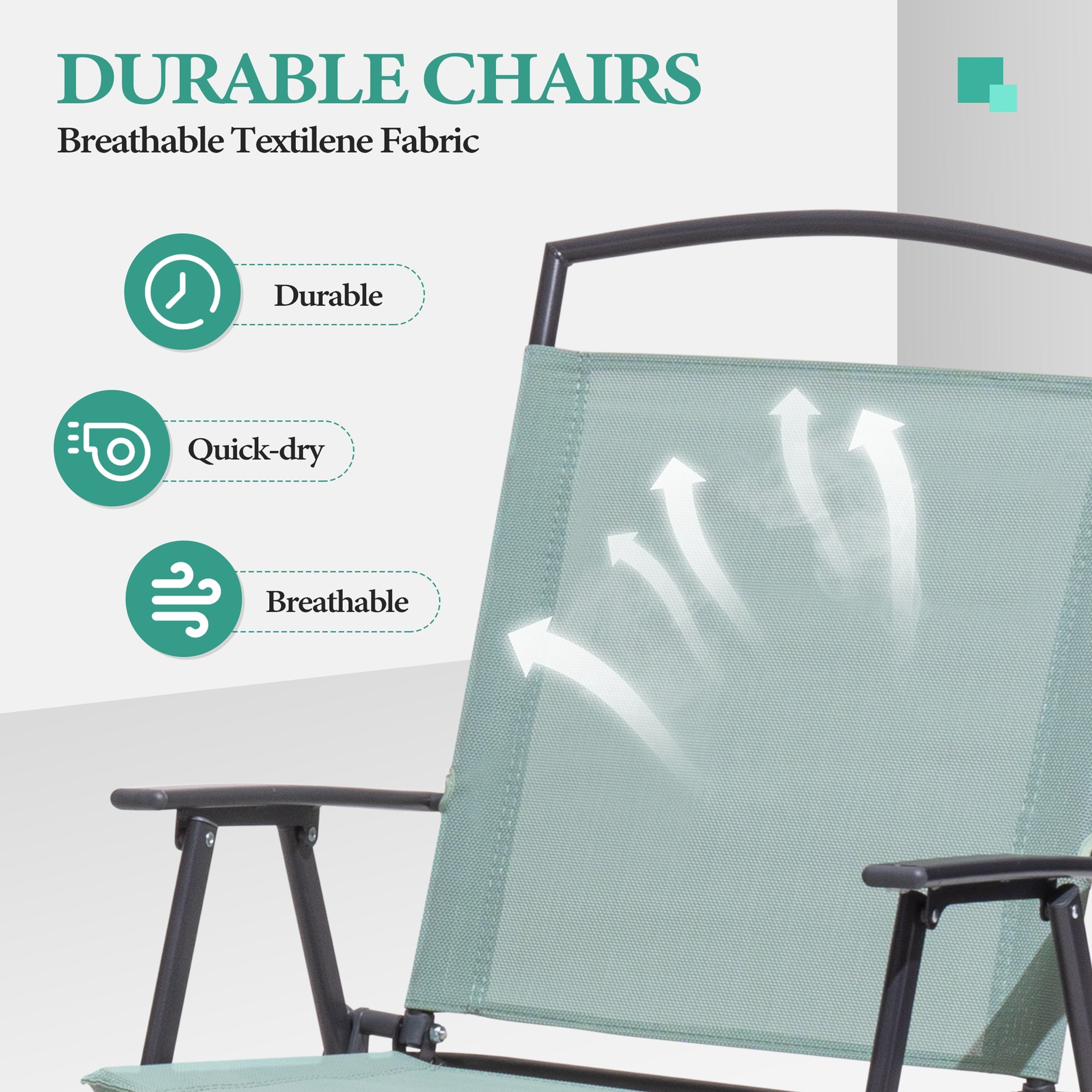 Crestlive Products CL-DC017GRN Patio-Chairs - View #5