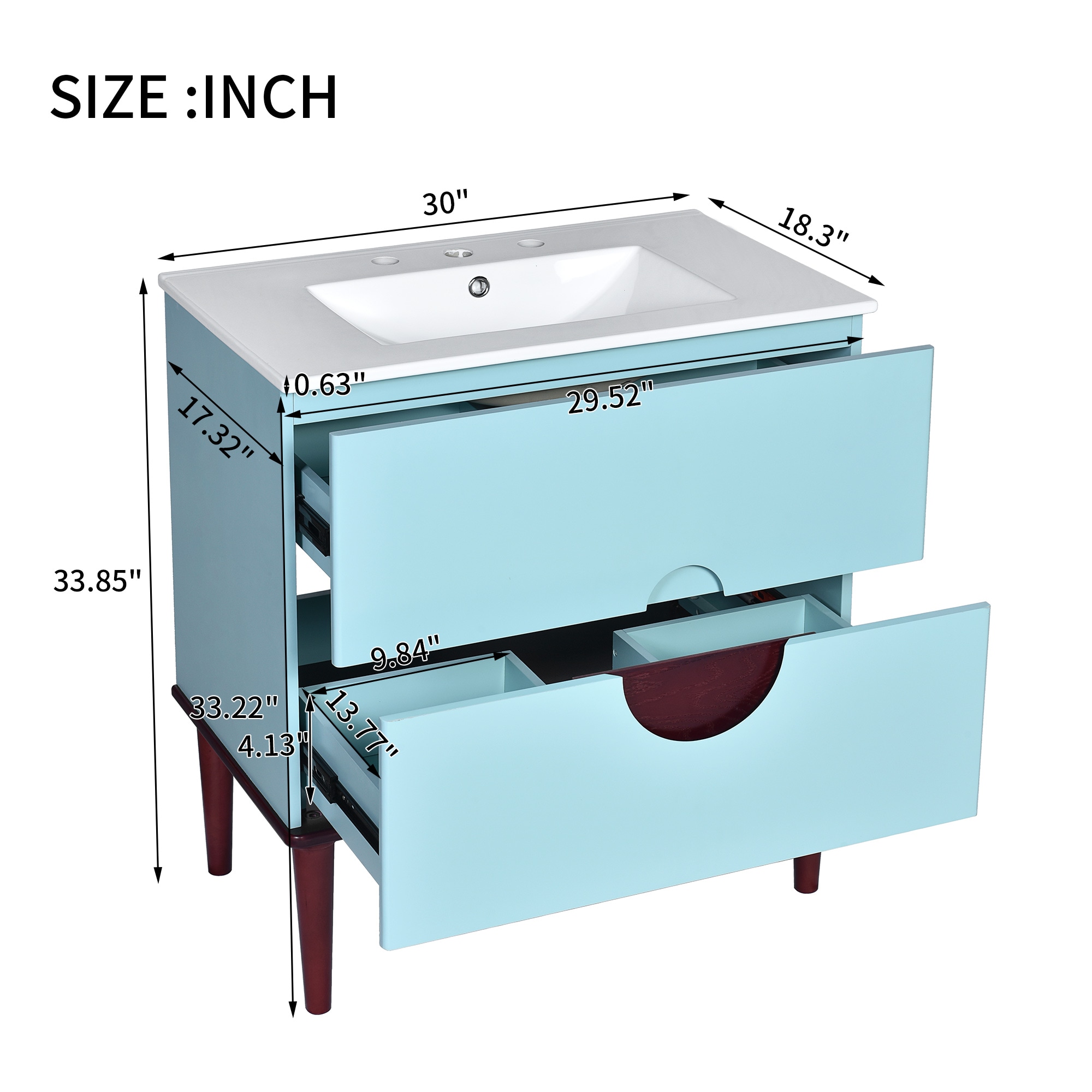 Tatayosi JL-P194130Z Bath-Vanity-Combo - View #6