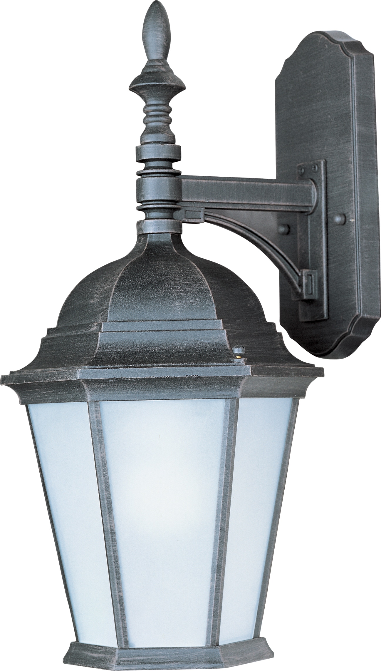 Maxim Lighting 65104RP Westlake LED E26 1 -Light 19-in H Distressed Brown Hardwired Outdoor Wall Light