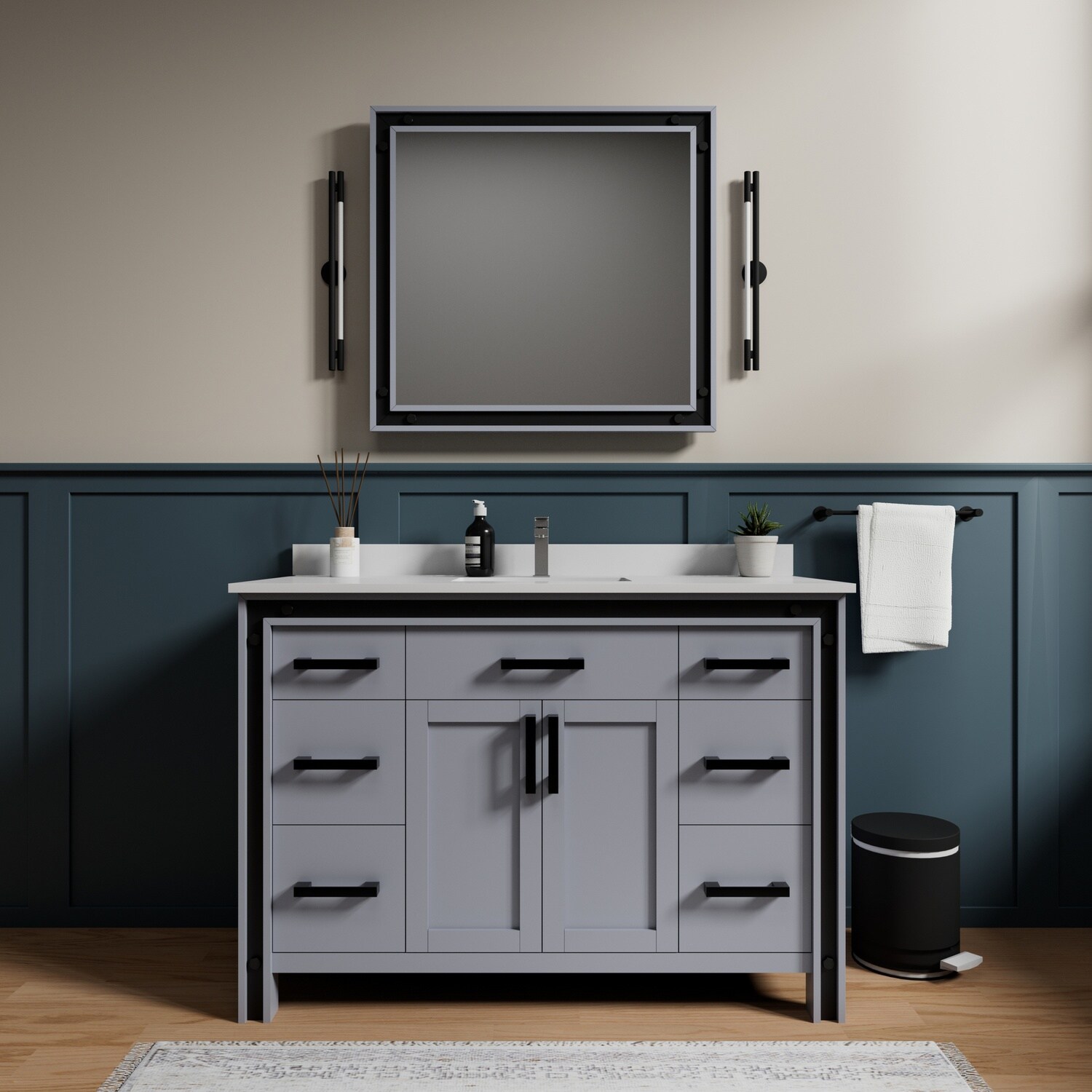 Watnature K47S5IDZB34W Bath-Vanity-Combo - View #7