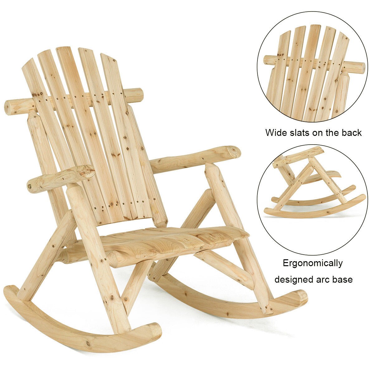Forclover ASE-046WT Patio-Chairs - View #3