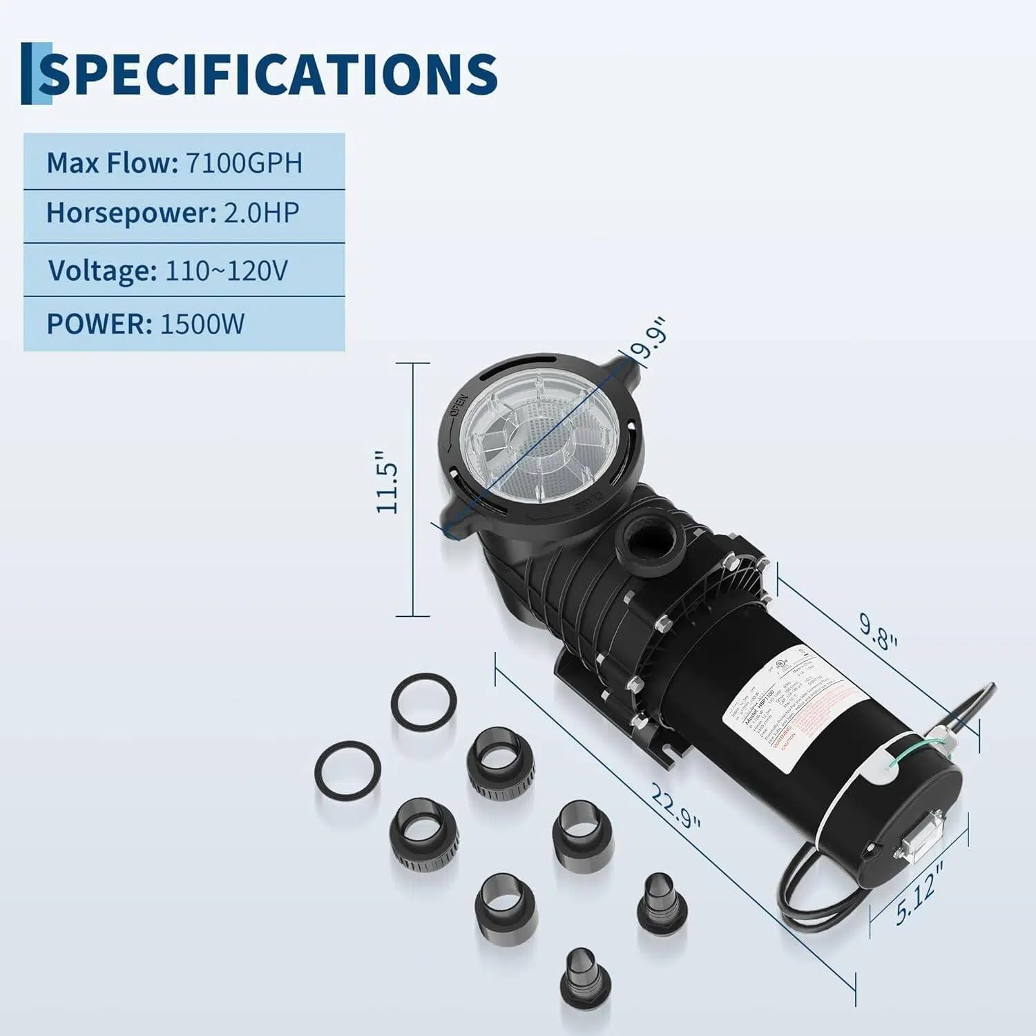 DEXSO ENCOREPPGBA8976 Pool-Pumps - View #6