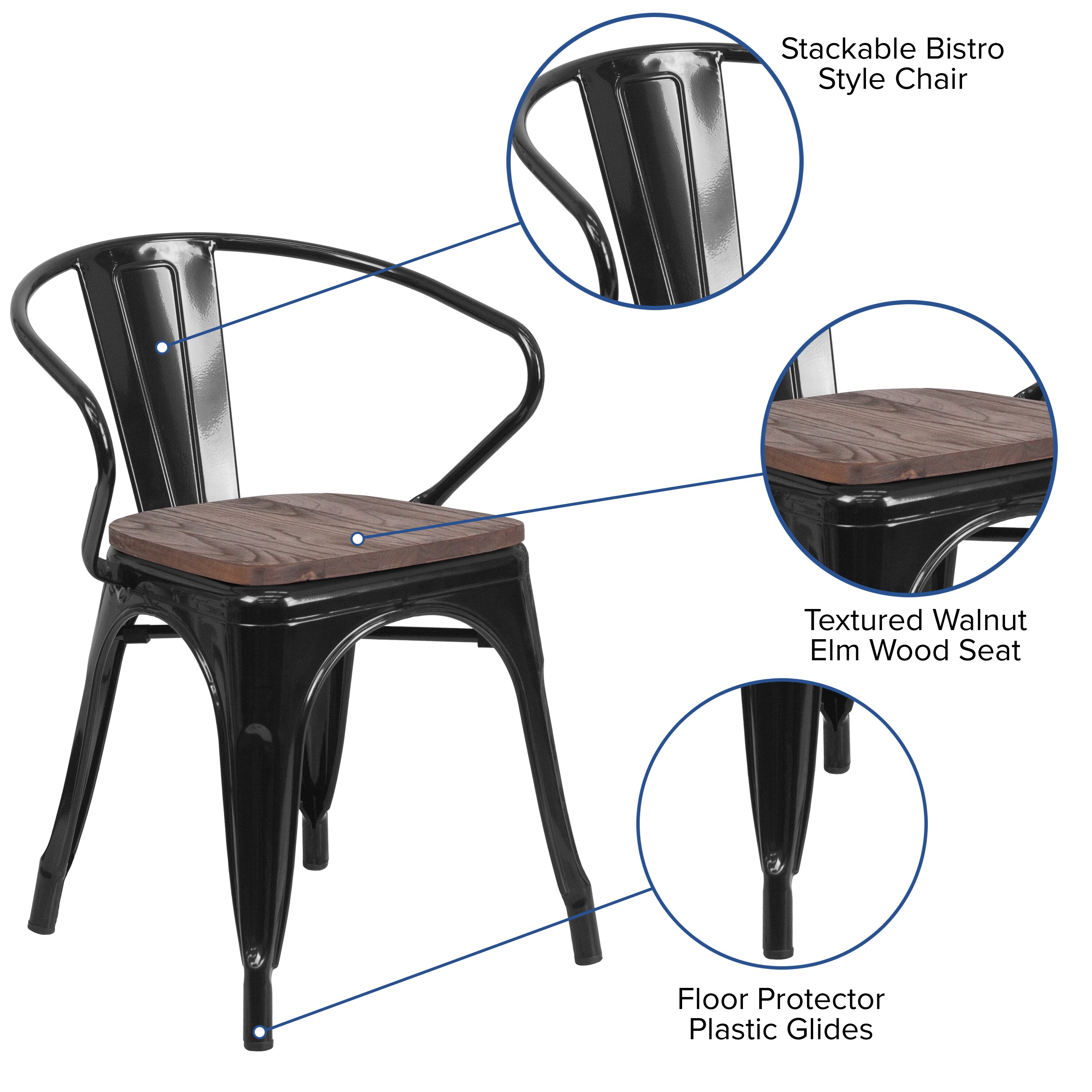 Flash Furniture 889142874034 Dining-Chairs - View #3