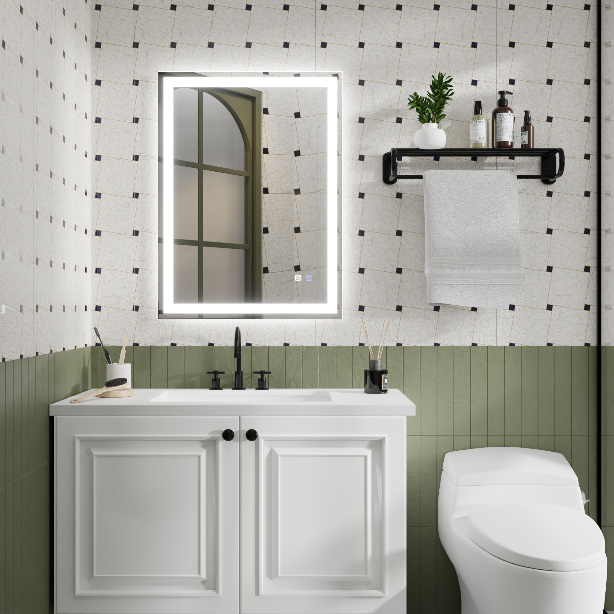 ExBrite JQBM2436FBVC Framed-Bath-Mirrors - View #19