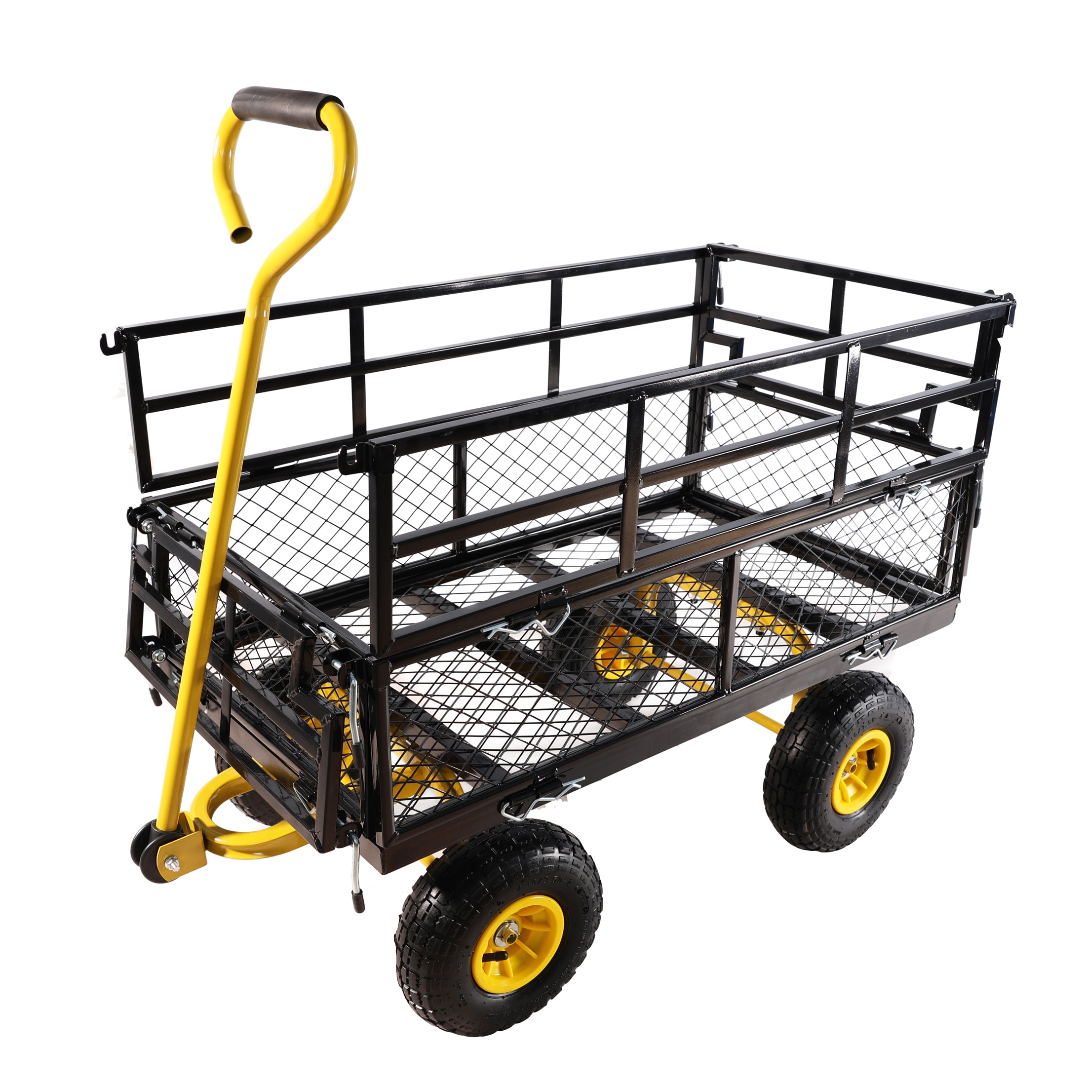  JM4162784 6-cu ft Steel Folding Yard Cart